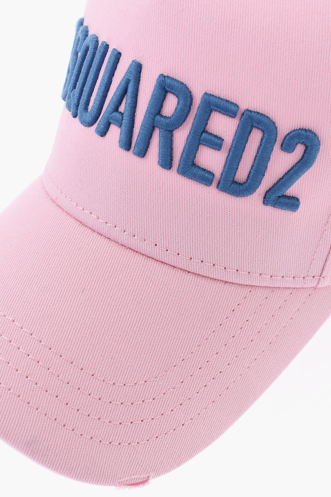 Dsquared2 Vintage-Effect Baseball Cap With Raised Logo Size ONE SIZE - 2 Thumbnail