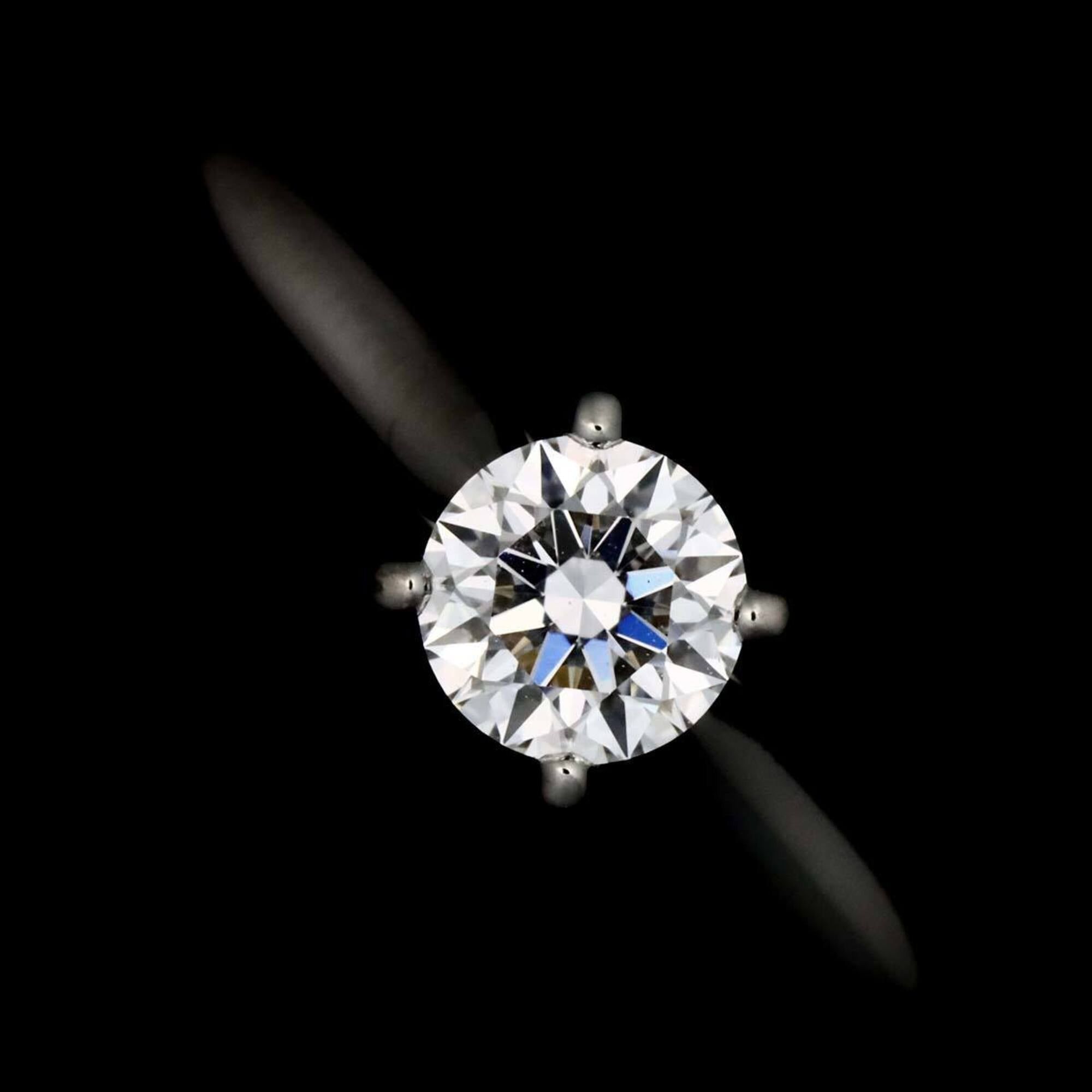 Cartier Cartier Solitaire Diamond Ring, 0.31ct, E VVS1, 3EX, Size 48, Platinum. Size ONE SIZE - 6 Thumbnail
