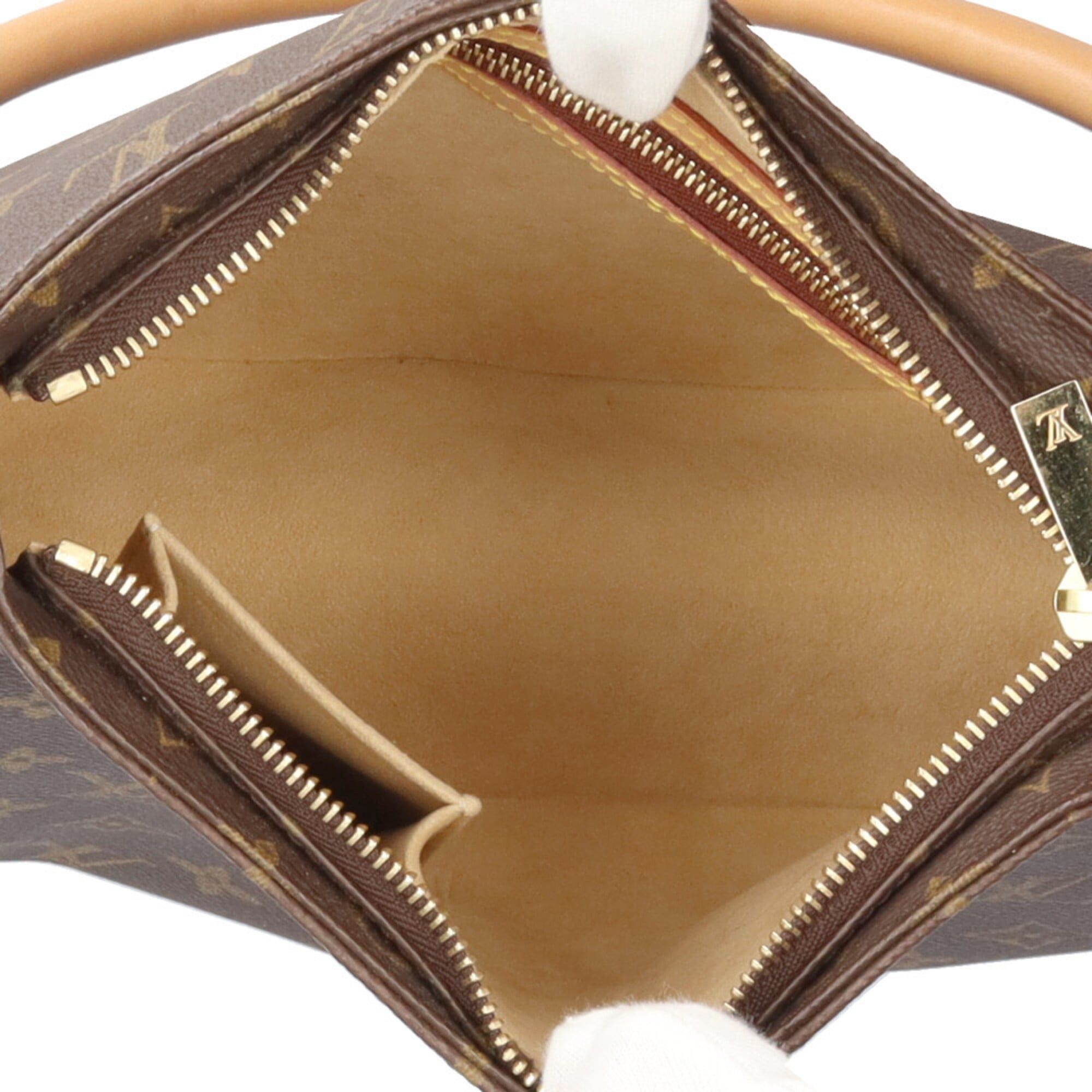 Louis Vuitton Louis Vuitton Looping MM Monogram Shoulder Bag, Canvas M51146, Brown, Women's, LOUIS VUITTON, Used Size ONE SIZE - 6 Thumbnail