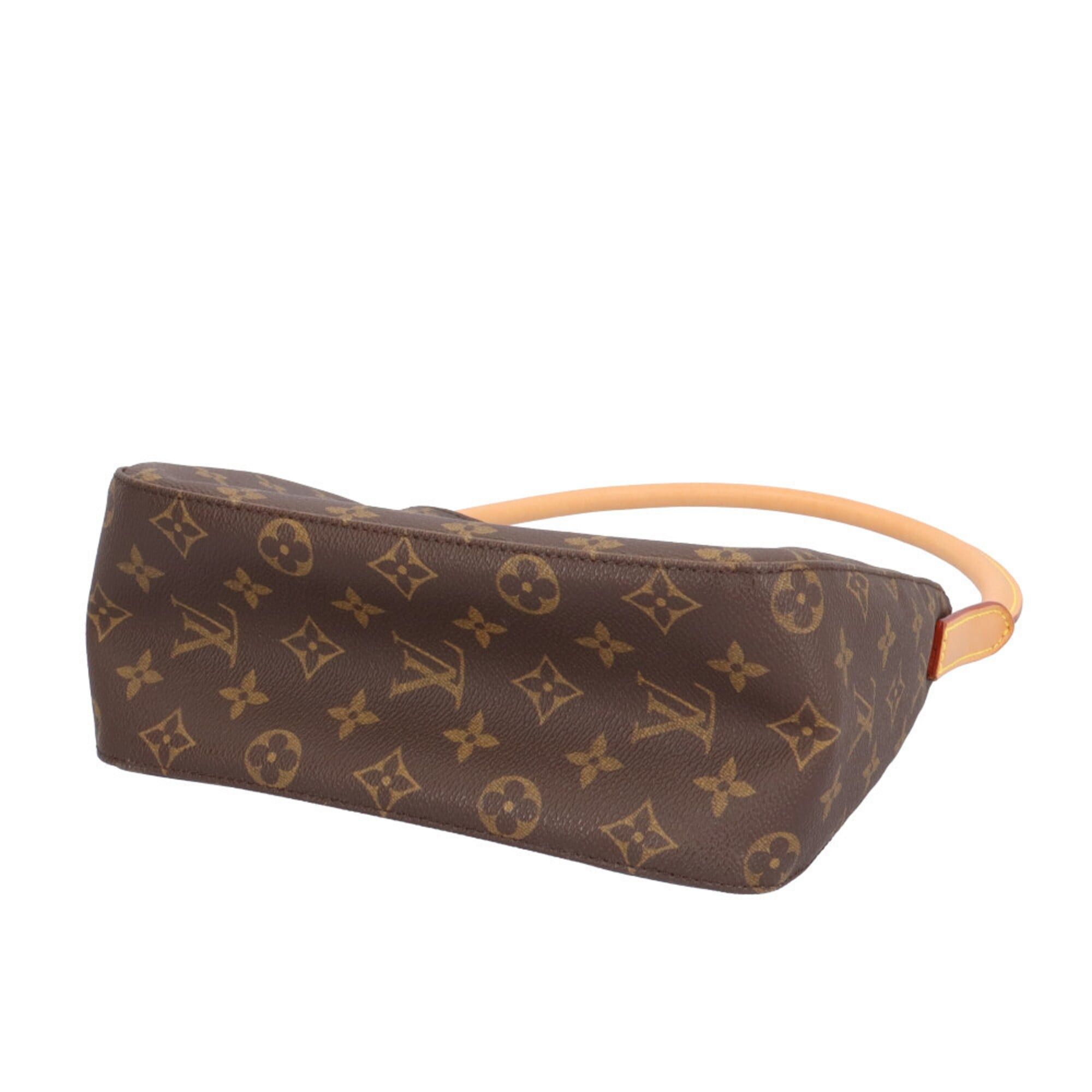 Louis Vuitton Louis Vuitton Looping MM Monogram Shoulder Bag, Canvas M51146, Brown, Women's, LOUIS VUITTON, Used Size ONE SIZE - 5 Thumbnail