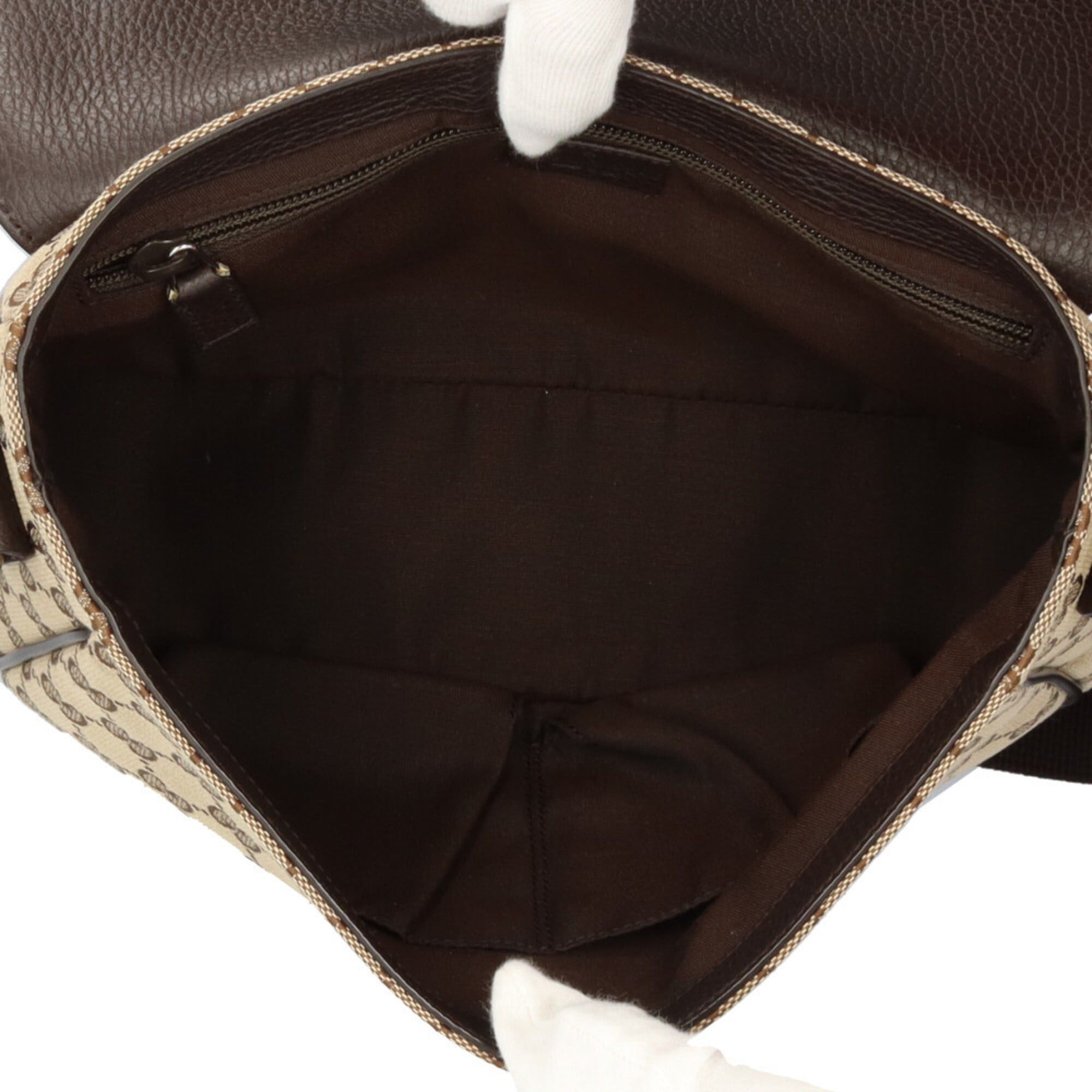 Gucci Gucci Messenger Bag GG Canvas Shoulder 449172 Beige Women's GUCCI Used Size ONE SIZE - 6 Thumbnail