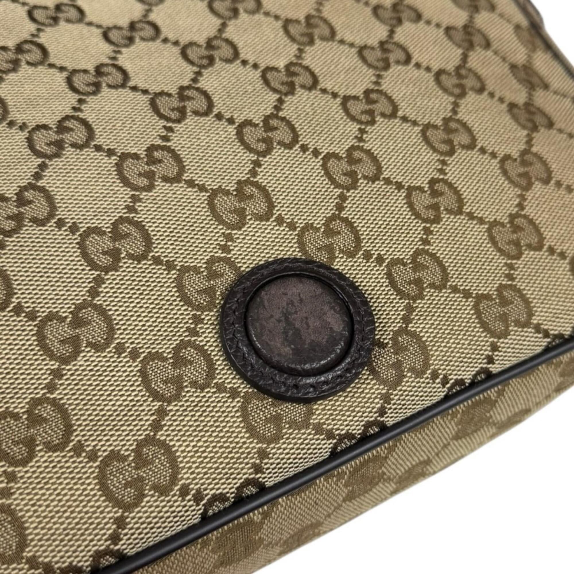 Gucci Gucci Messenger Bag GG Canvas Shoulder 449172 Beige Women's GUCCI Used Size ONE SIZE - 8 Thumbnail