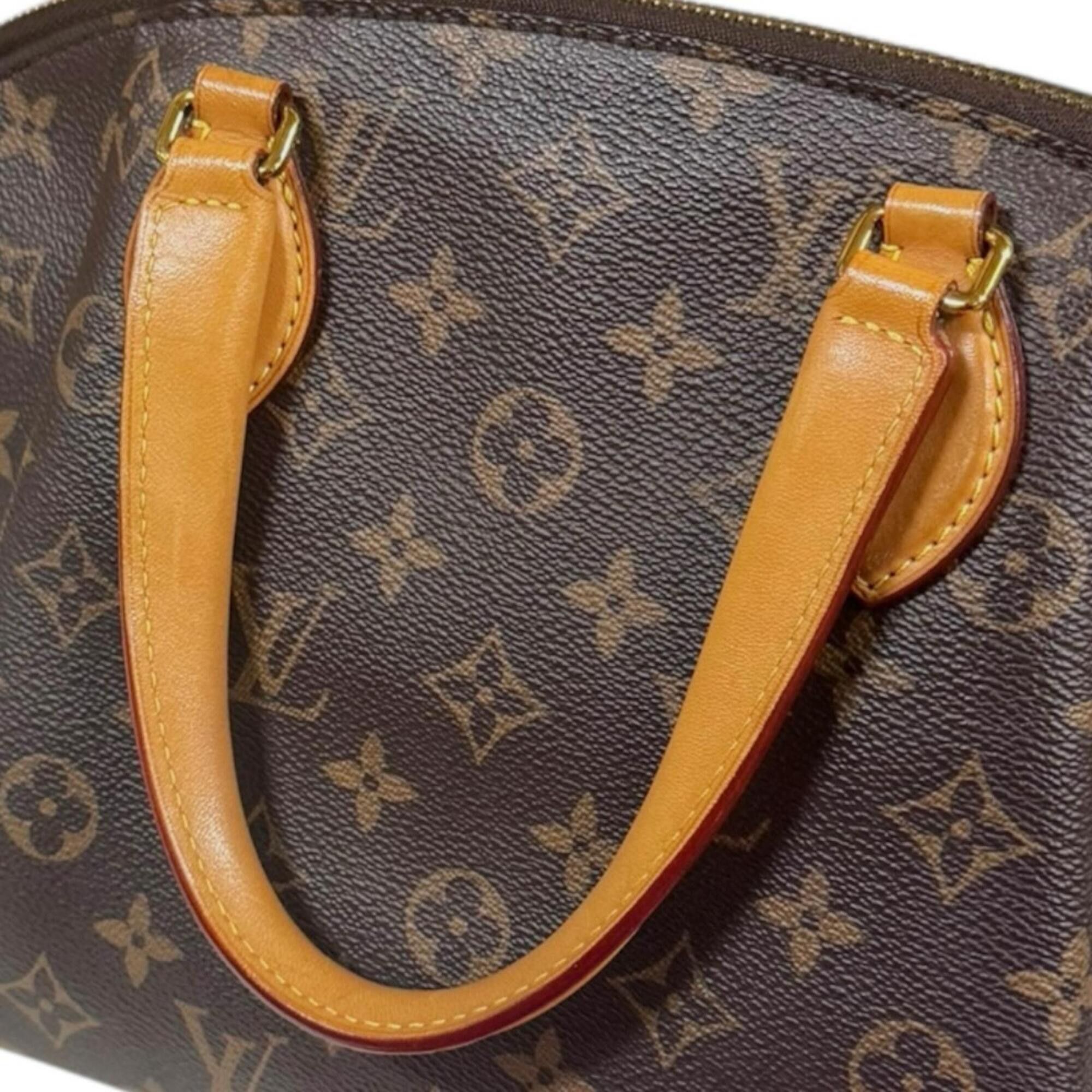 Louis Vuitton Louis Vuitton Rivoli PM Monogram Shoulder Bag, Canvas M44543 Brown, Women's, Used, 2-way Size ONE SIZE - 12 Thumbnail