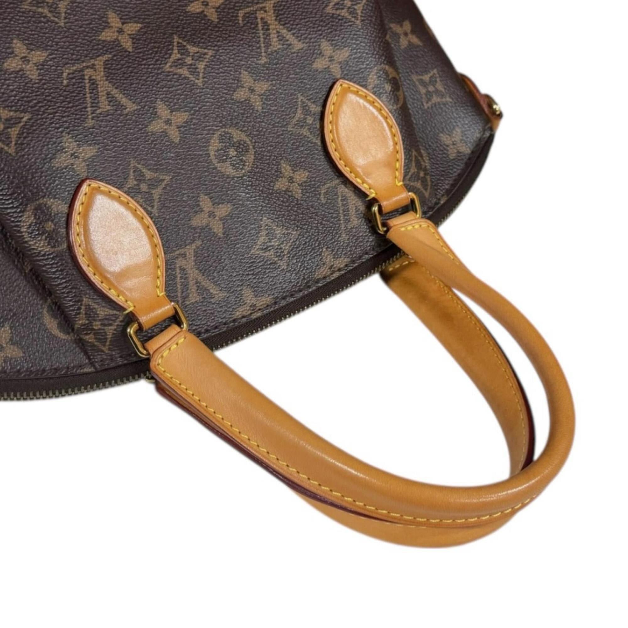 Louis Vuitton Louis Vuitton Rivoli PM Monogram Shoulder Bag, Canvas M44543 Brown, Women's, Used, 2-way Size ONE SIZE - 14 Thumbnail