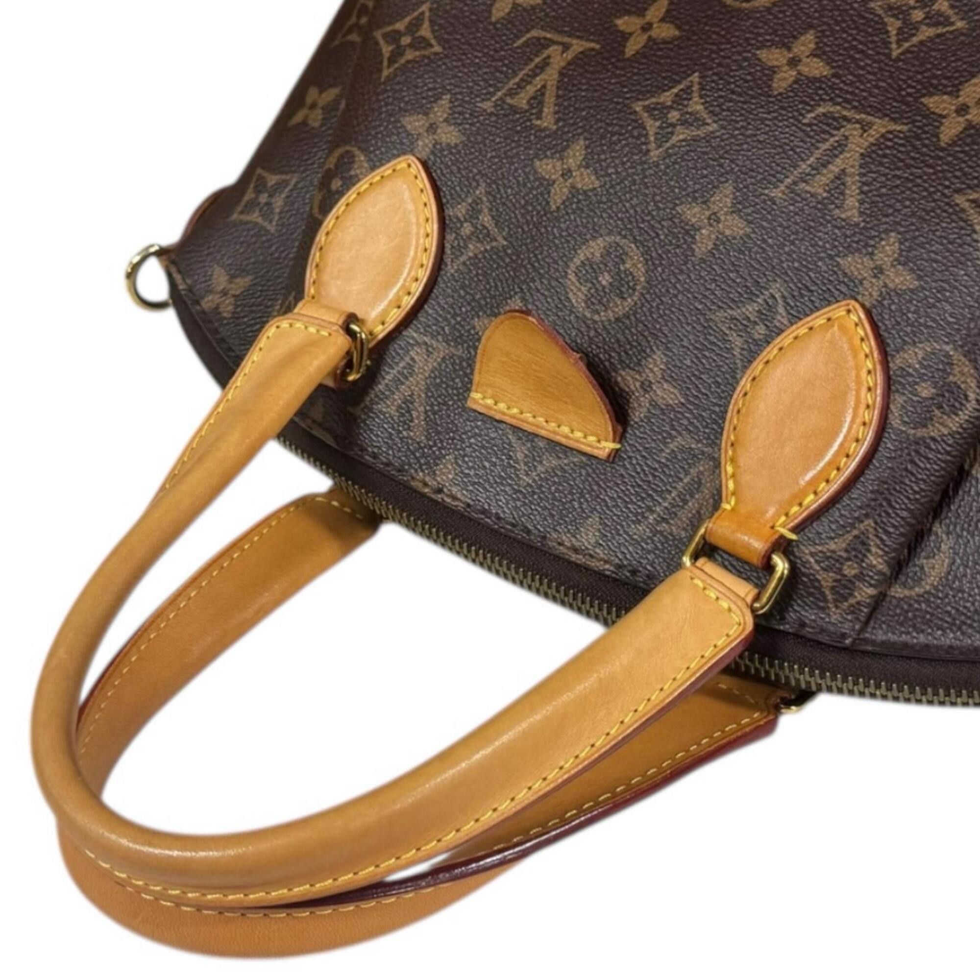 Louis Vuitton Louis Vuitton Rivoli PM Monogram Shoulder Bag, Canvas M44543 Brown, Women's, Used, 2-way Size ONE SIZE - 13 Thumbnail