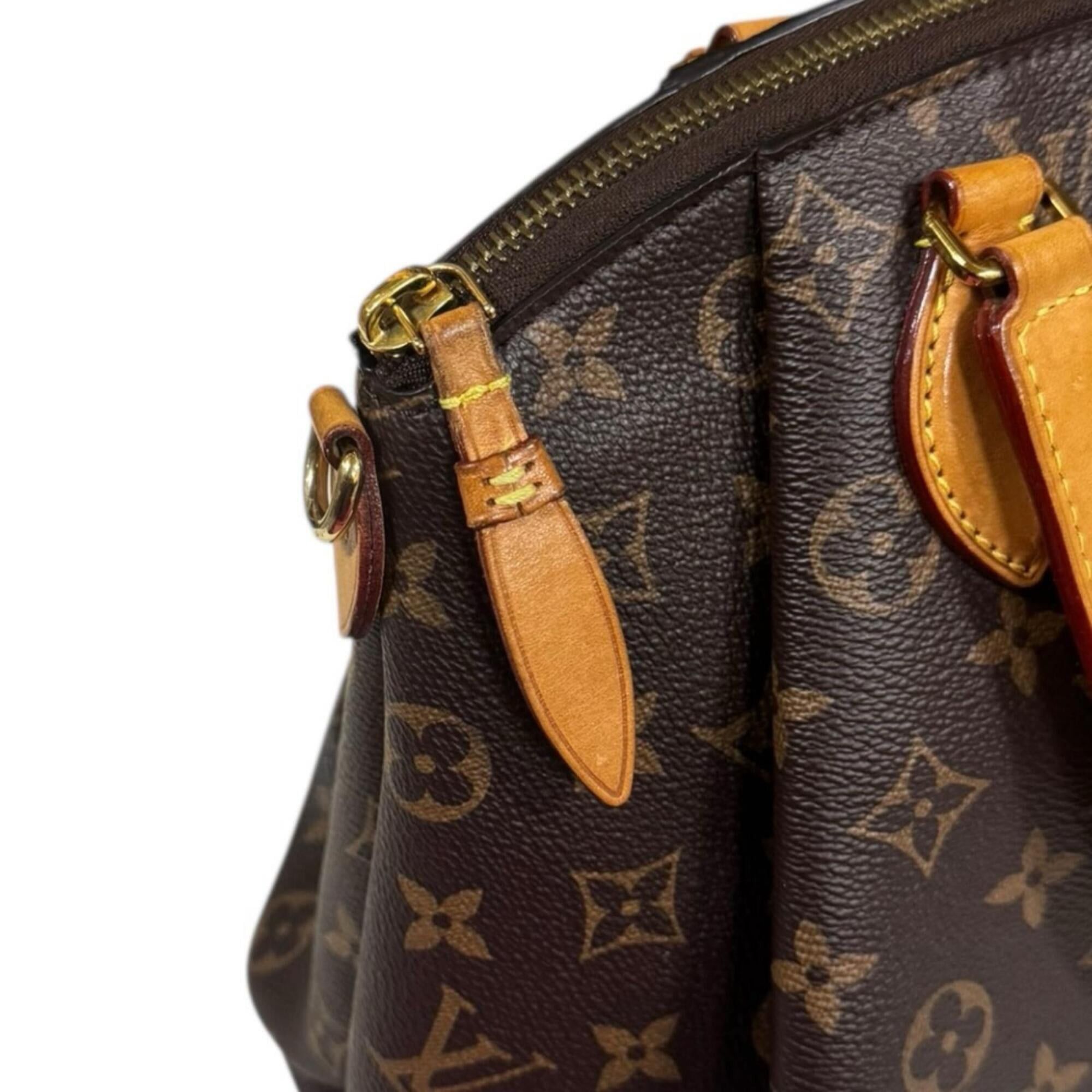 Louis Vuitton Louis Vuitton Rivoli PM Monogram Shoulder Bag, Canvas M44543 Brown, Women's, Used, 2-way Size ONE SIZE - 9 Thumbnail