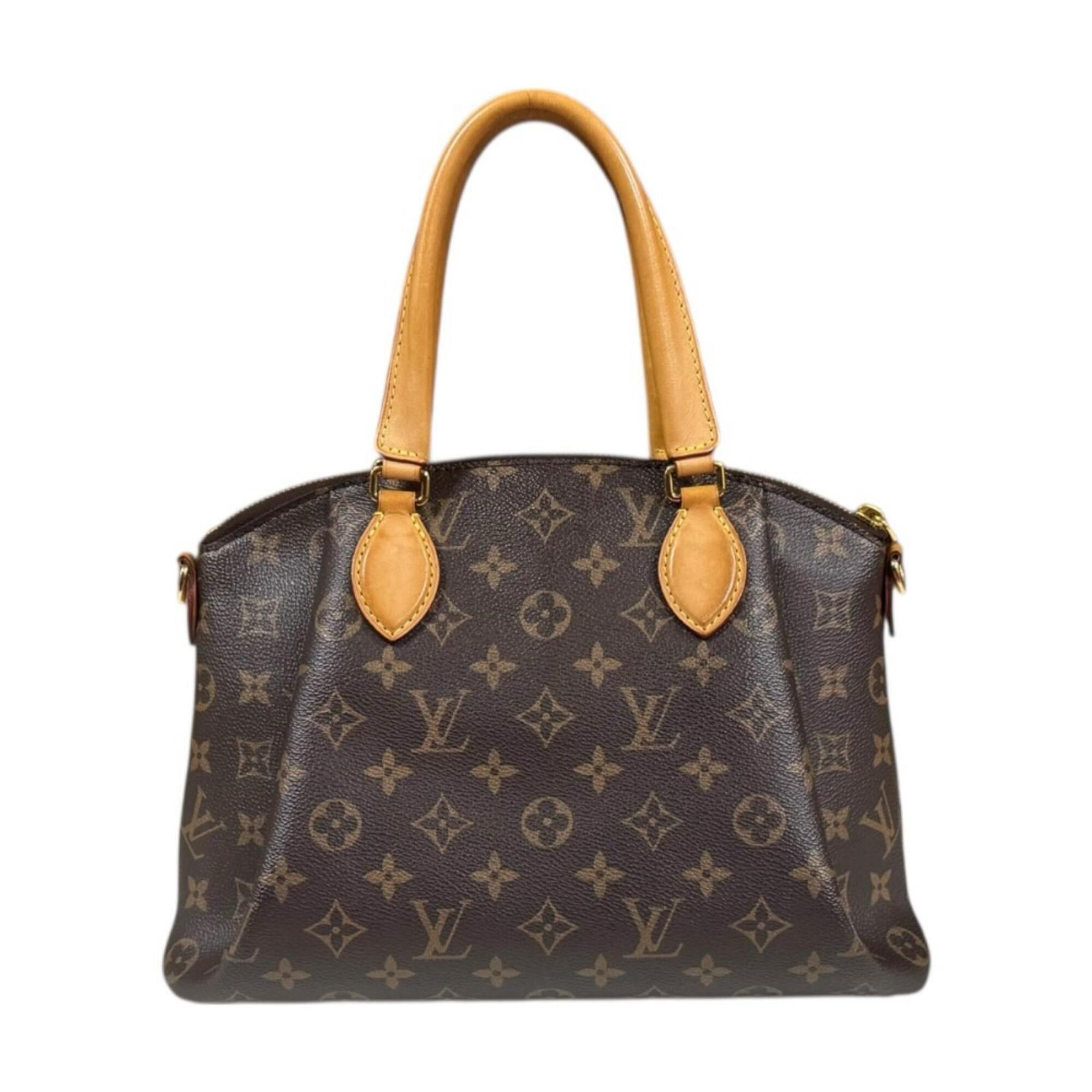 Louis Vuitton Louis Vuitton Rivoli PM Monogram Shoulder Bag, Canvas M44543 Brown, Women's, Used, 2-way Size ONE SIZE - 3 Thumbnail