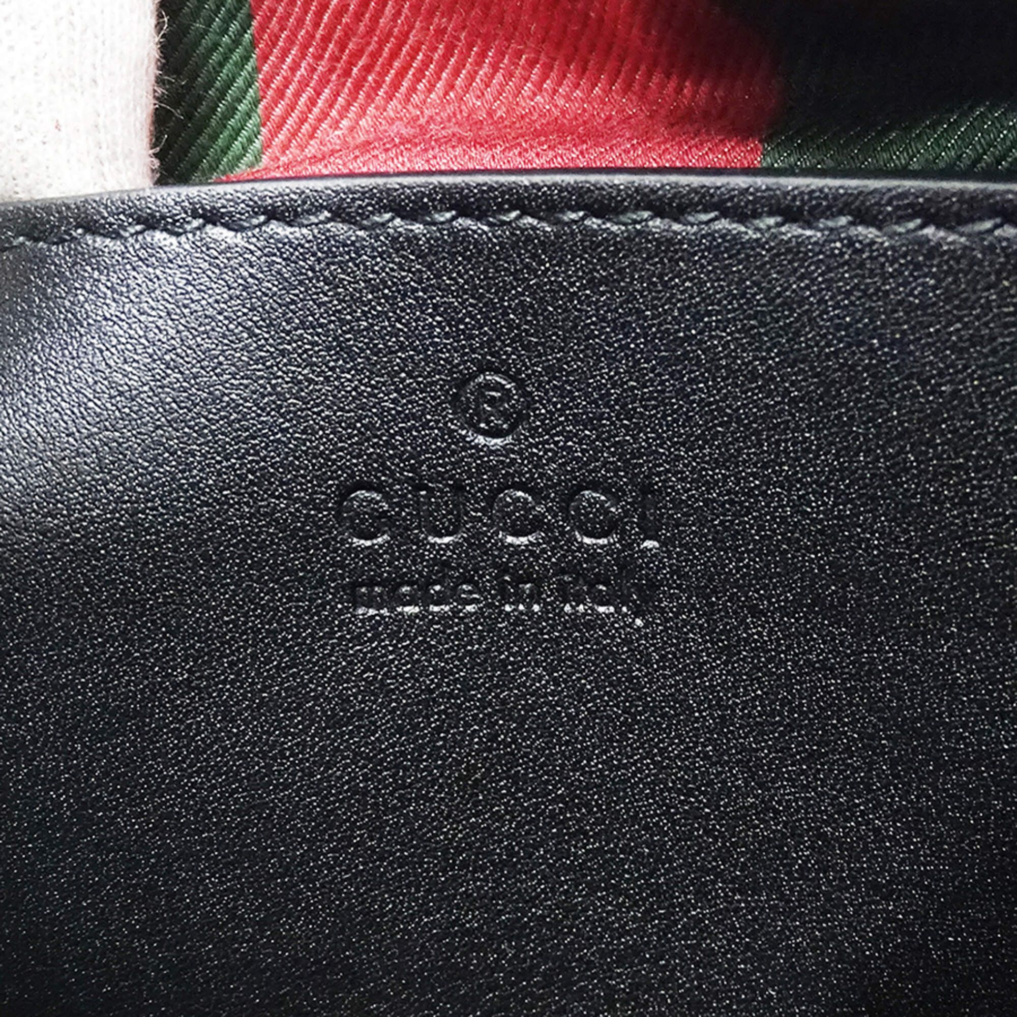 Gucci Gucci Women's Handbag, Brand Handbag/Shoulder Bag, 2-way, GG Emblem, Beige/Black, 815218, Handbag/Pouch/Mini Bag Size ONE SIZE - 6 Thumbnail
