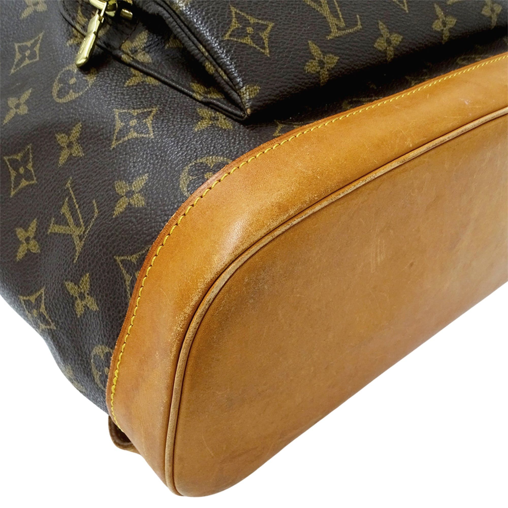 Louis Vuitton Louis Vuitton handbag, Monogram, women's/men's, brand backpack, Montsouris GM M51135, brown Size ONE SIZE - 12 Thumbnail