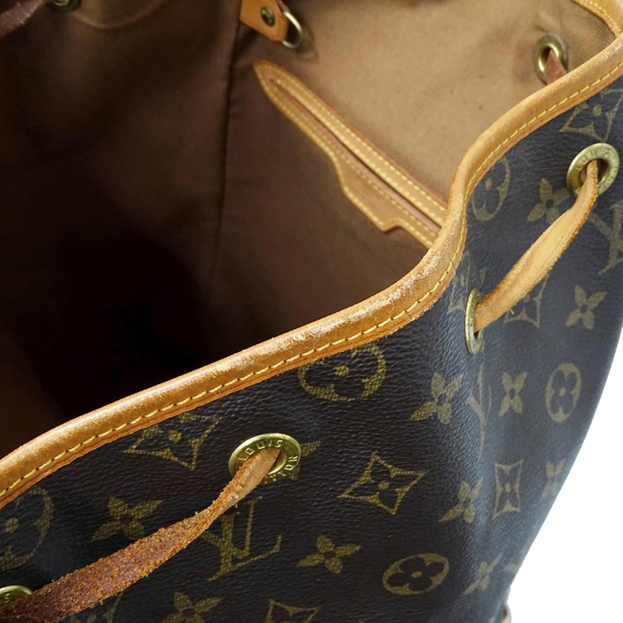 Louis Vuitton Louis Vuitton handbag, Monogram, women's/men's, brand backpack, Montsouris GM M51135, brown Size ONE SIZE - 16 Thumbnail