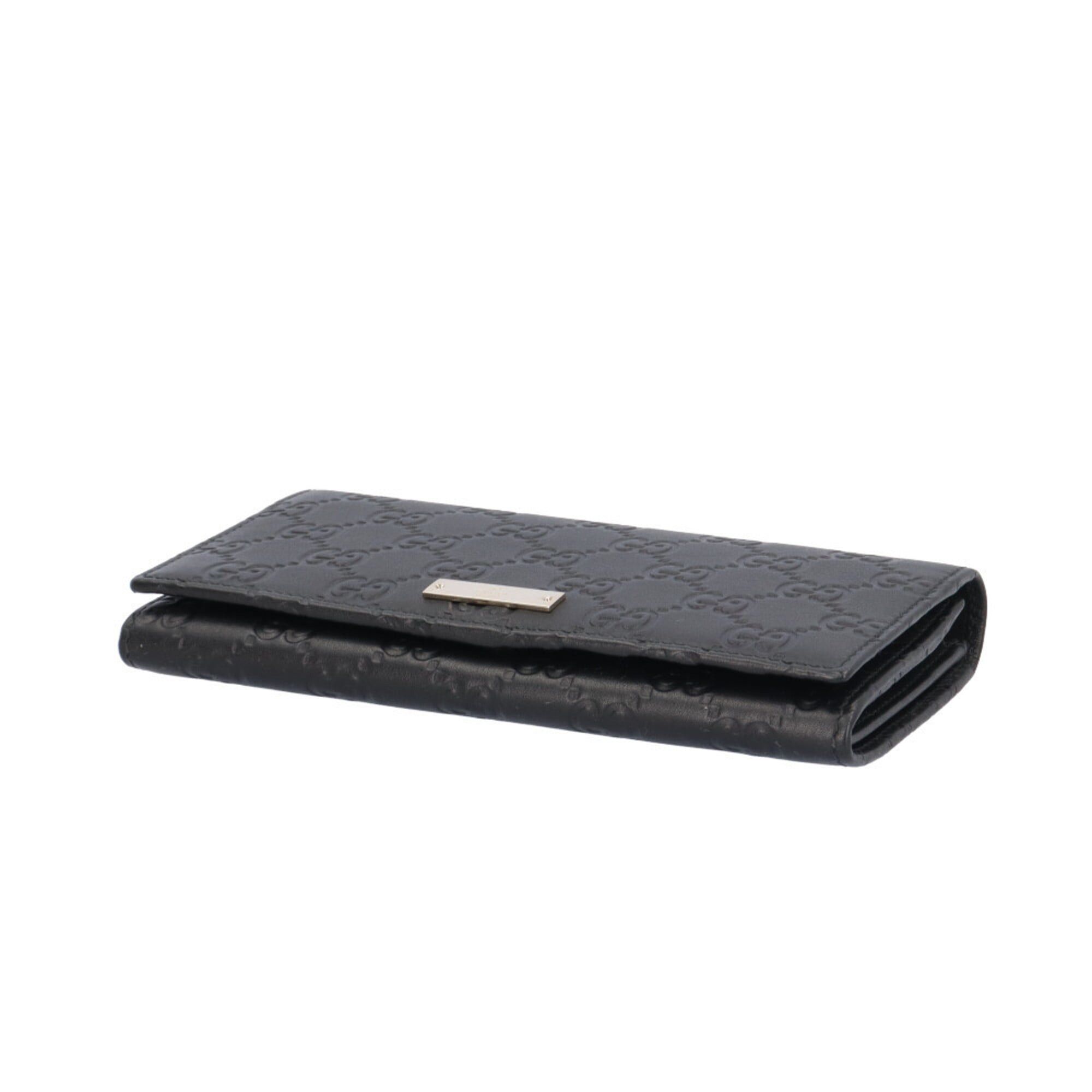 Gucci Gucci Guccissima Long Wallet, Leather 244946, Women's, Pre-owned. Size ONE SIZE - 4 Thumbnail