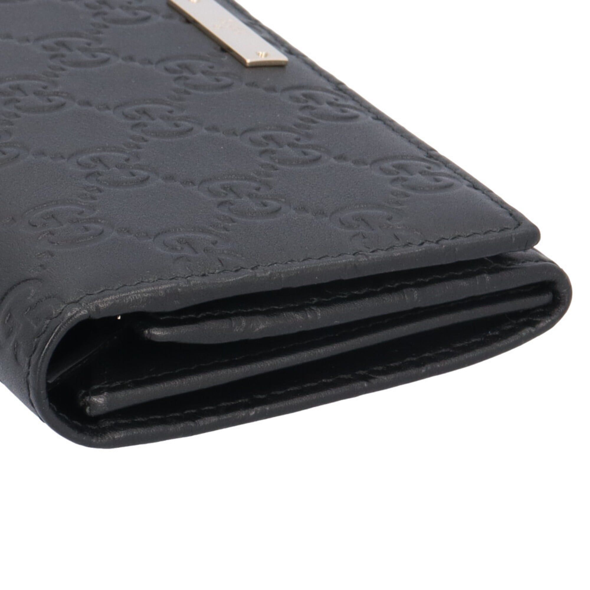 Gucci Gucci Guccissima Long Wallet, Leather 244946, Women's, Pre-owned. Size ONE SIZE - 9 Thumbnail