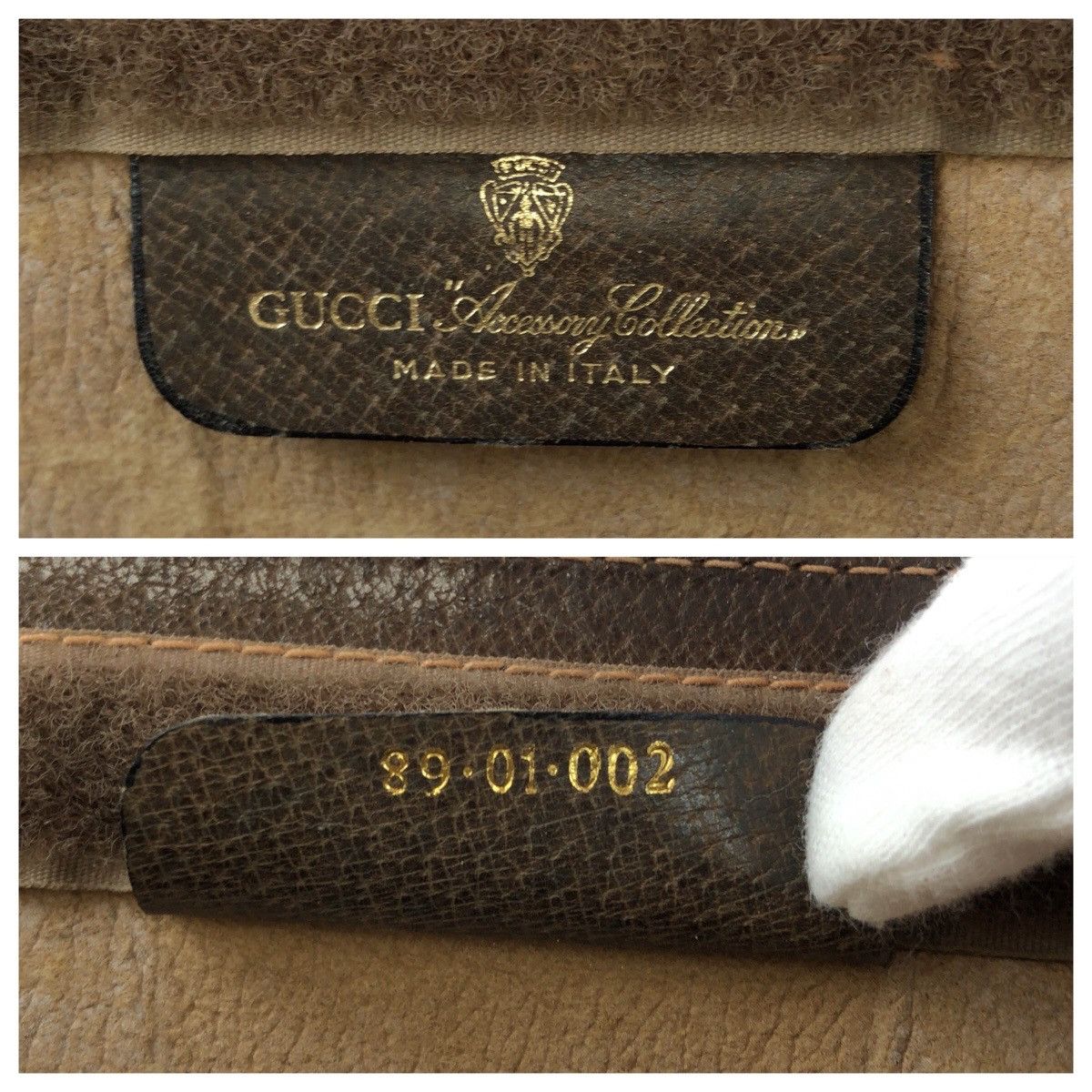 Gucci Gucci Gucci GG Plus Leather Clutch Bag Plastic / Synthetic Clutch Bag 89 01 002 DUTY FREE for USA Size ONE SIZE - 4 Thumbnail