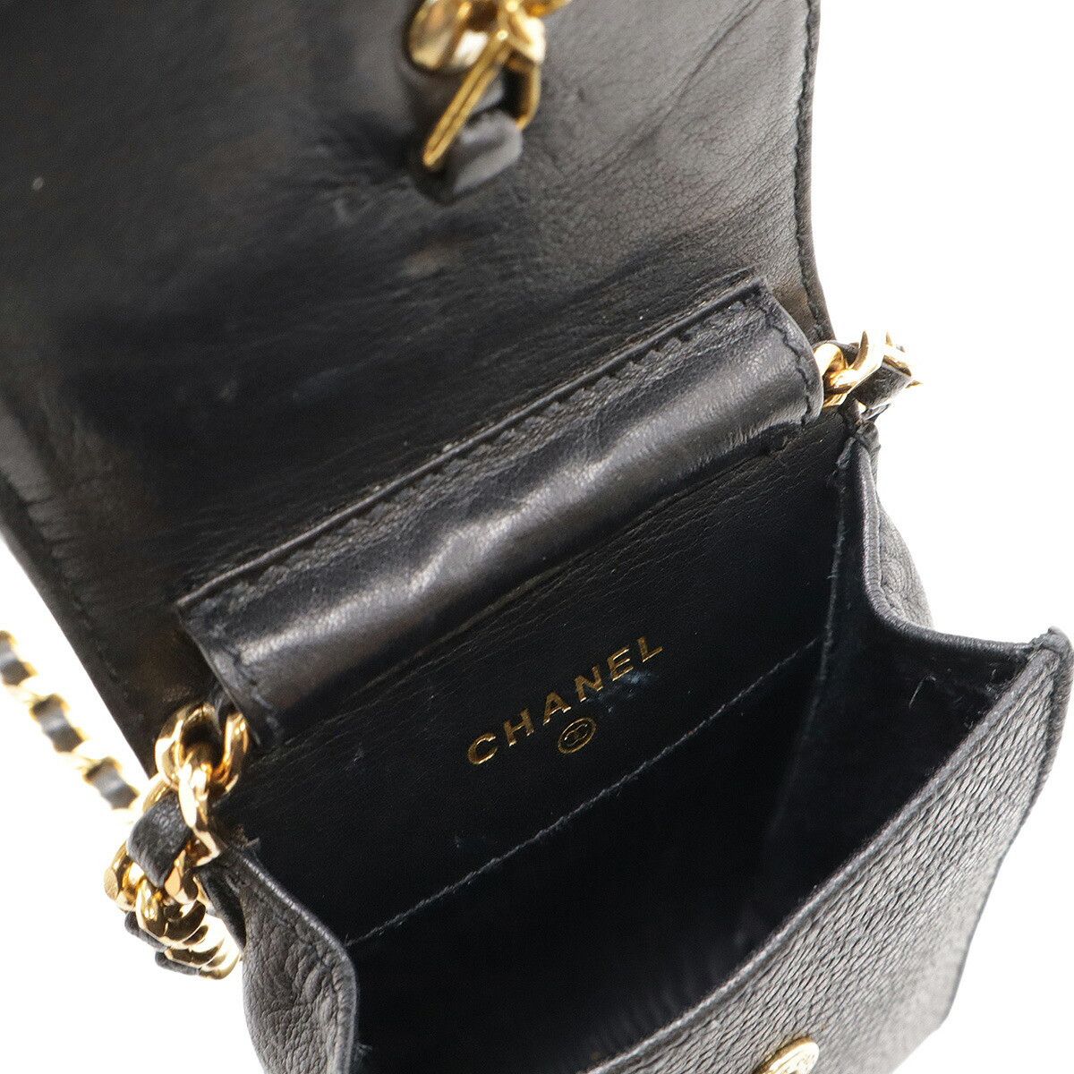 Chanel Chanel Chanel Caviar Leather Chain Phone Bag Leather Phonecase DUTY FREE for USA Size ONE SIZE - 5 Thumbnail
