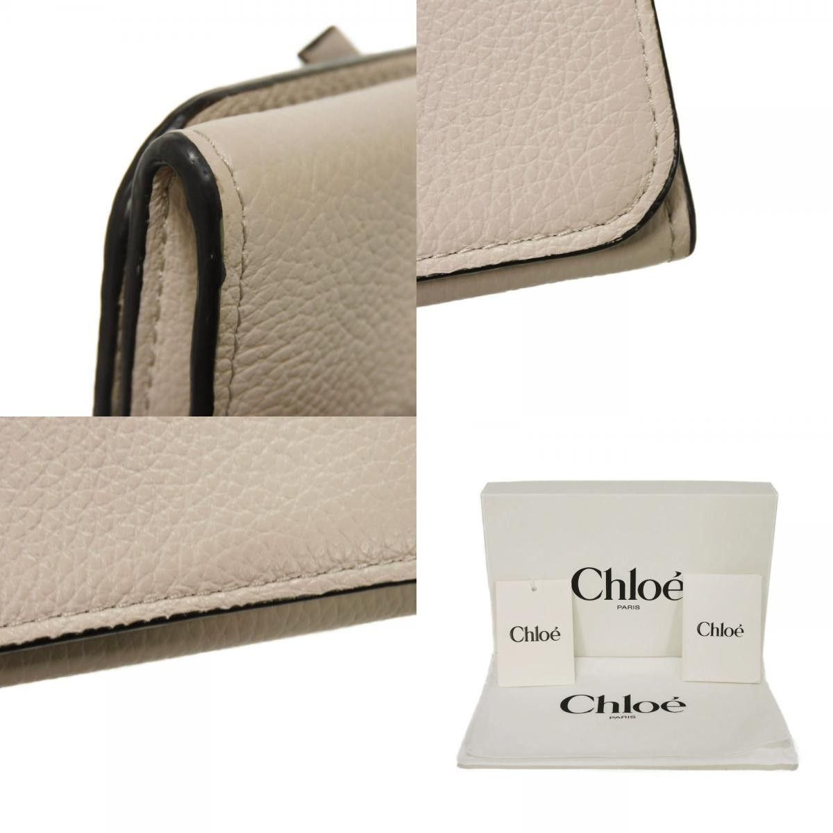 Chloe Chloe Chloe Alphabet Grained Calfskin Long Wallet Leather Long Wallet CHC21WP942F57084084 DUTY FREE for USA Size ONE SIZE - 20 Thumbnail
