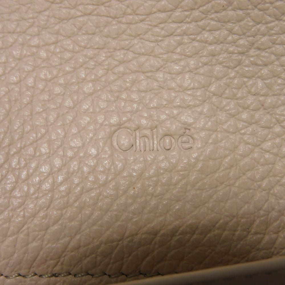 Chloe Chloe Chloe Alphabet Grained Calfskin Long Wallet Leather Long Wallet CHC21WP942F57084084 DUTY FREE for USA Size ONE SIZE - 6 Thumbnail