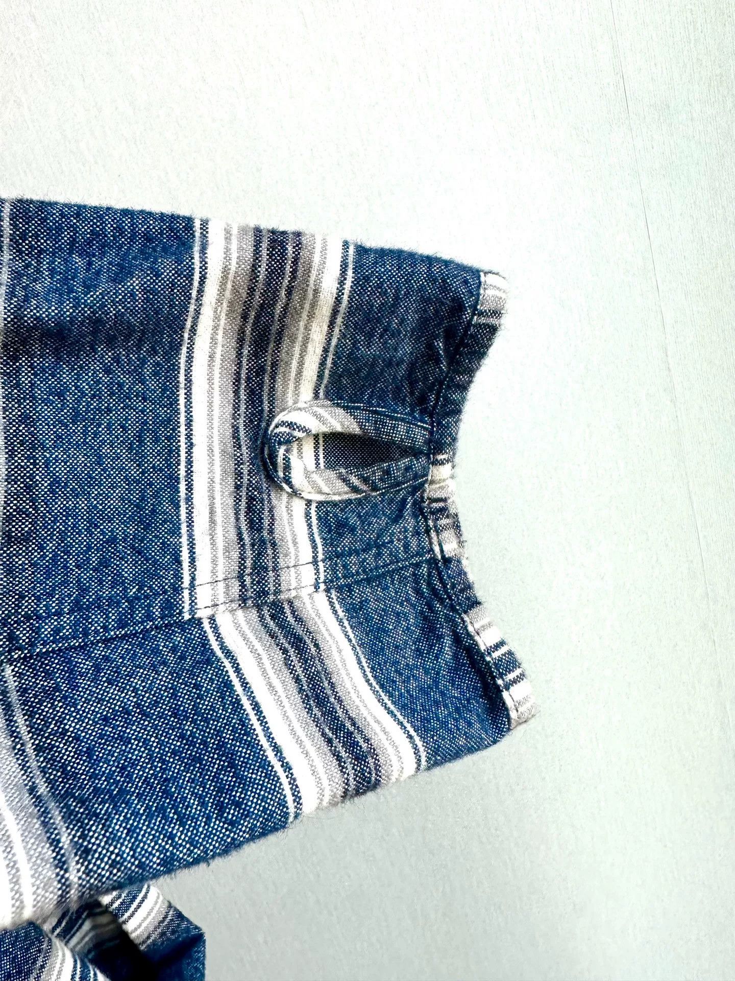 Nonnative nonnative Blue Striped Flannel Top Size US M / EU 48-50 / 2 - 5 Thumbnail