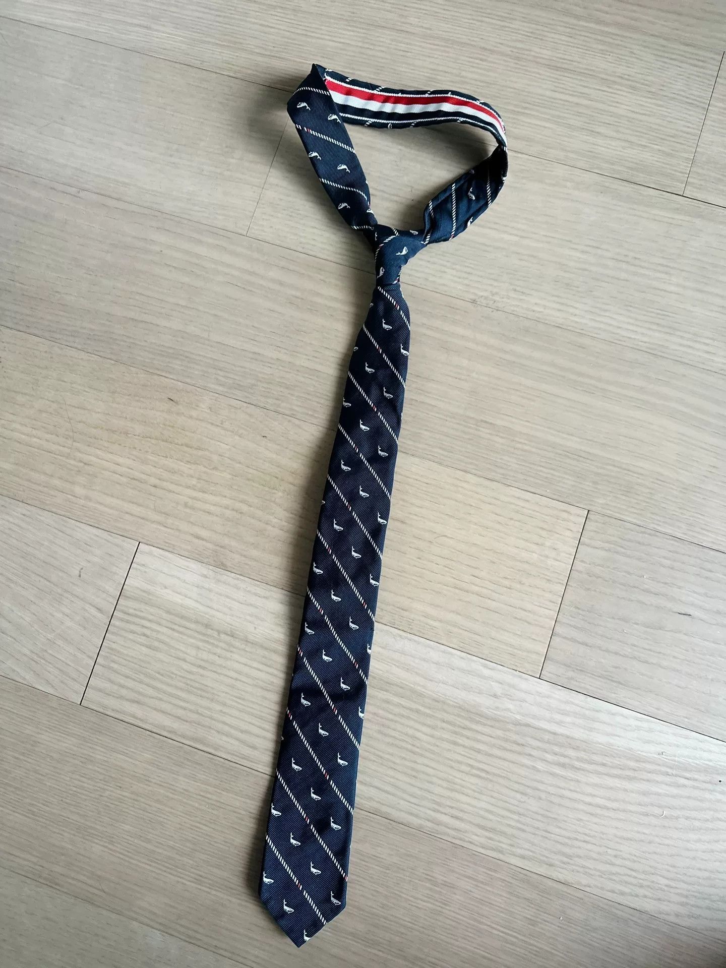 Thom Browne Thom Browne SS14 Silk Tie Size ONE SIZE - 5 Thumbnail