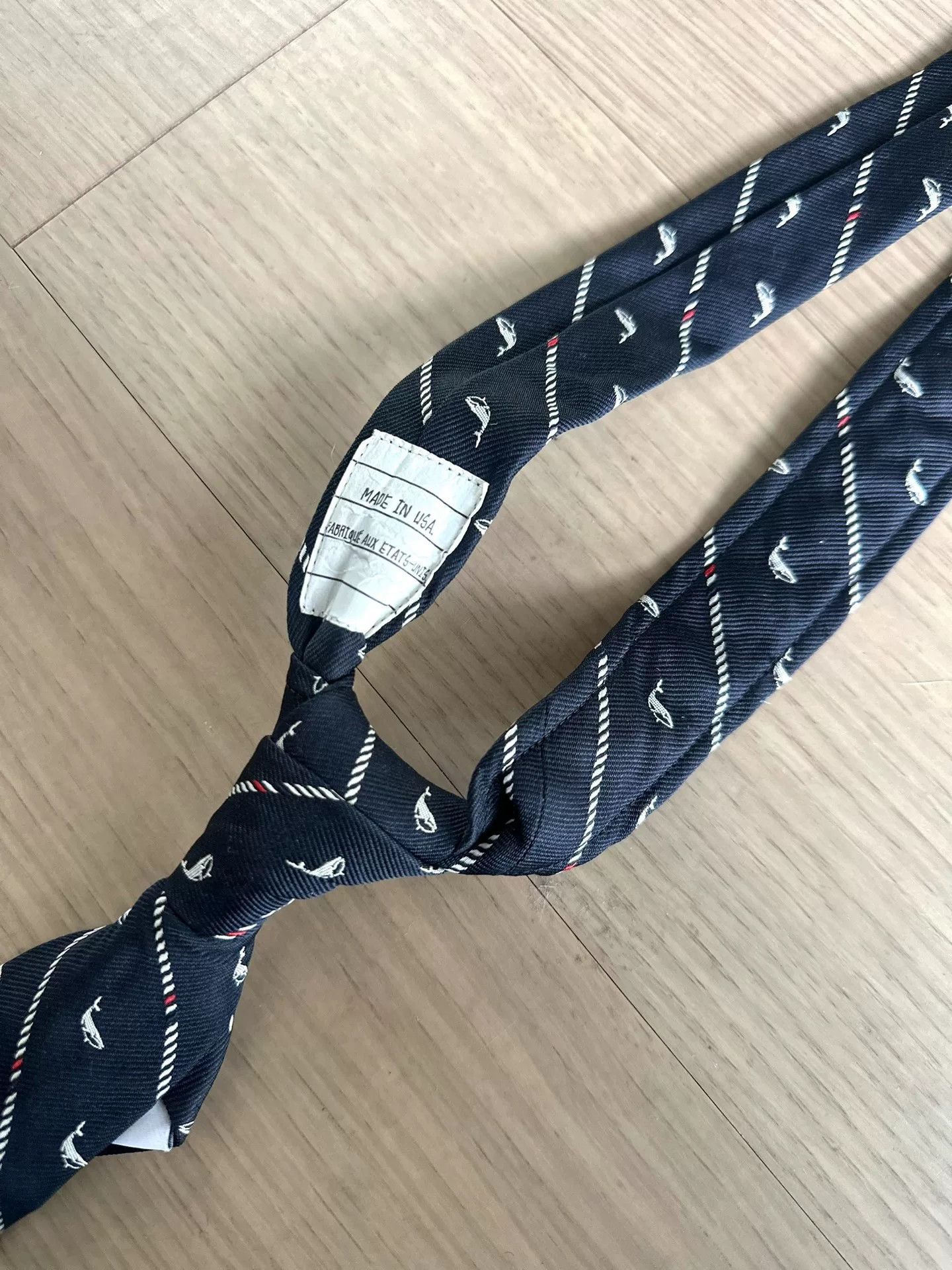 Thom Browne Thom Browne SS14 Silk Tie Size ONE SIZE - 7 Thumbnail