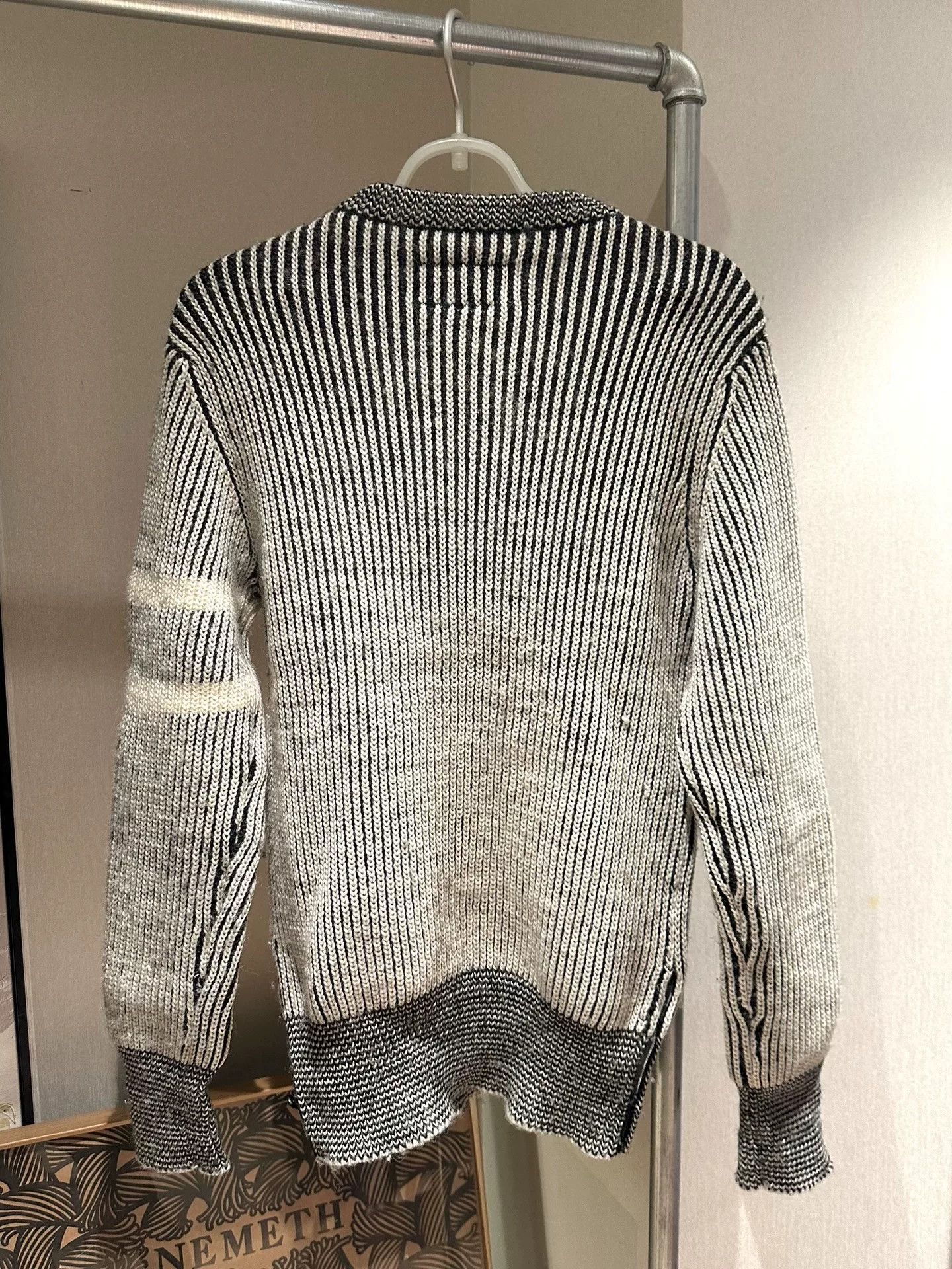 Thom Browne Thom Grey Wool Sweater Size US M / EU 48-50 / 2 - 5 Thumbnail
