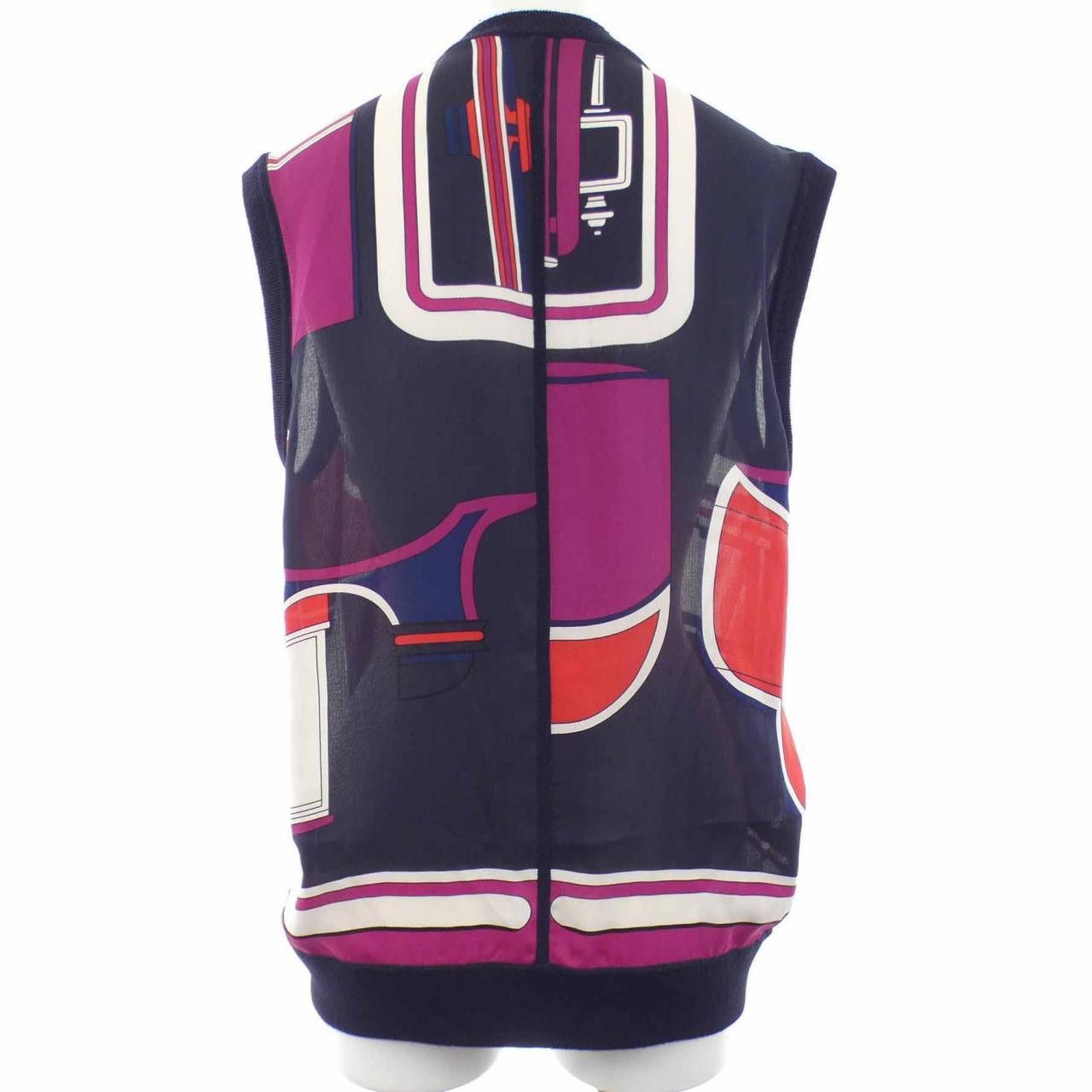 Hermes Hermes Hermes Twillaine Vest Textile Tops DUTY FREE for USA Size ONE SIZE - 2 Thumbnail
