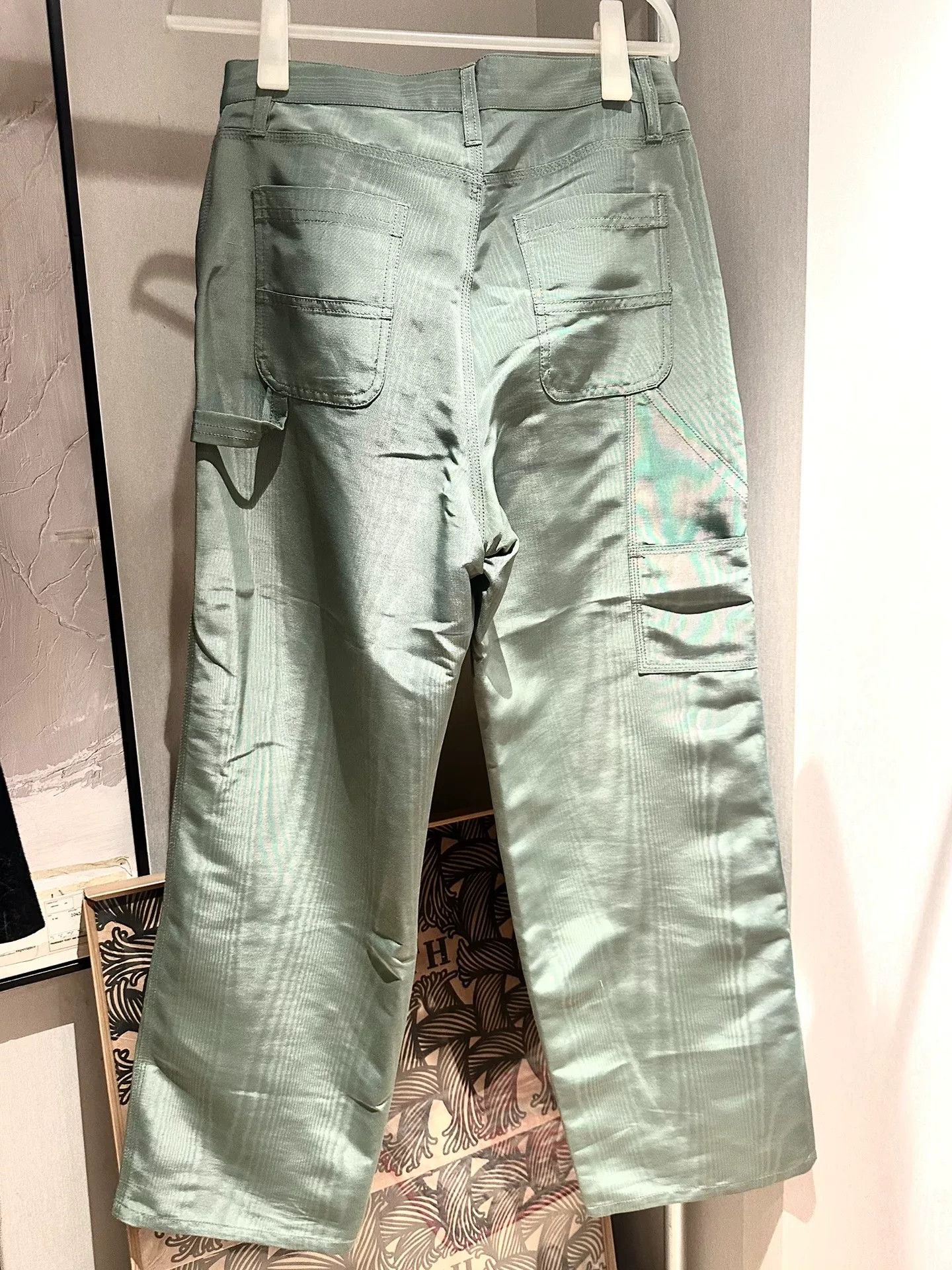 Brain Dead Brain Dead Double Knees Cargo Pants Size US 30 / EU 46 - 8 Thumbnail