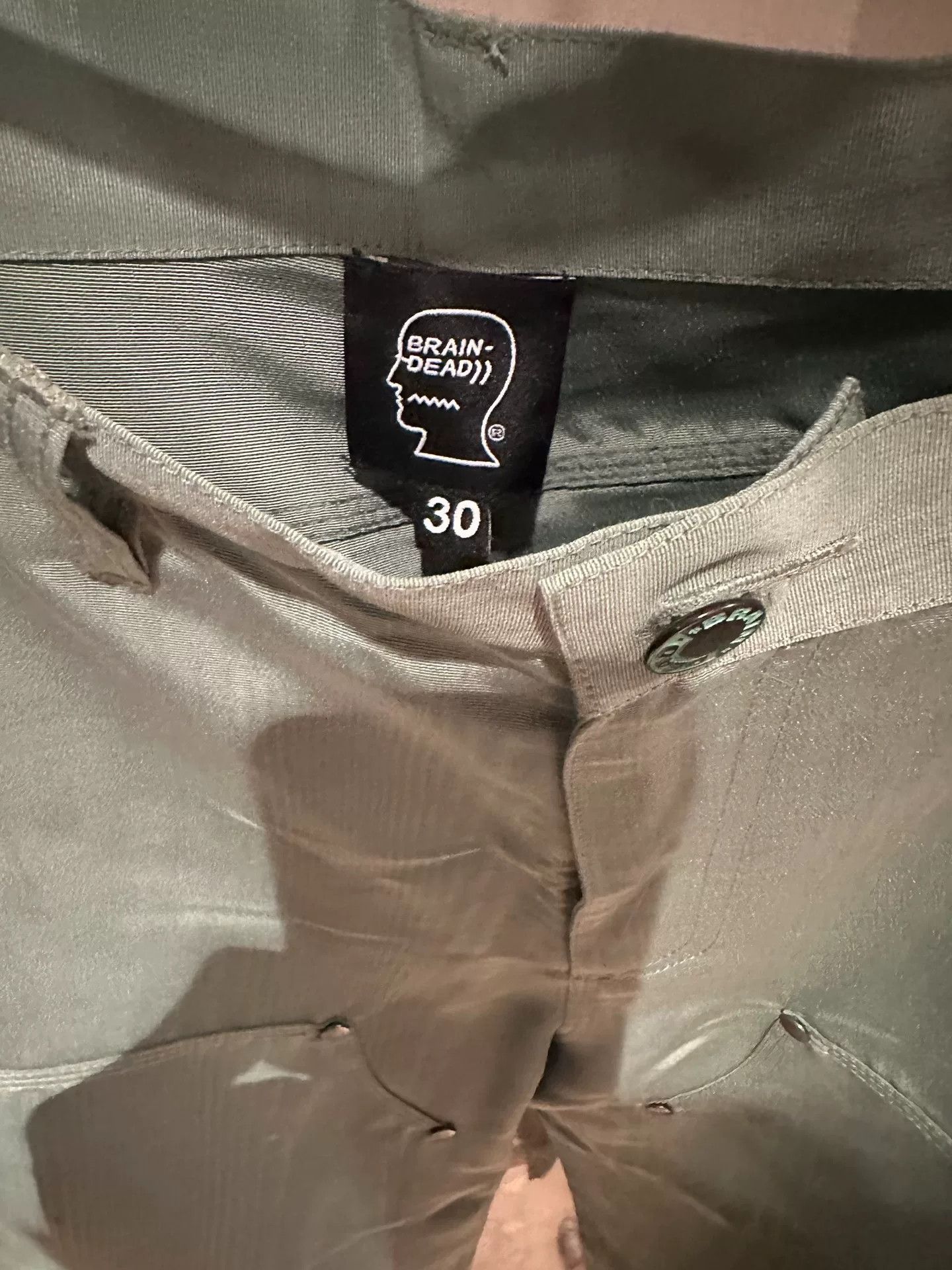 Brain Dead Brain Dead Double Knees Cargo Pants Size US 30 / EU 46 - 3 Thumbnail