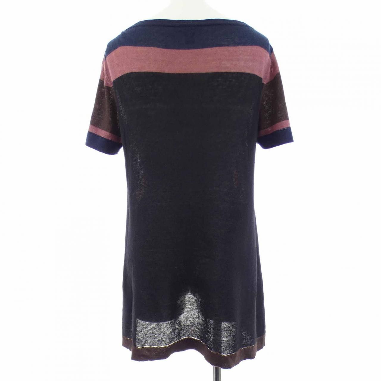 Louis Vuitton Louis Vuitton Louis Vuitton Cashmere Blend Top Textile Tops WIKM02MYR DUTY FREE for USA Size ONE SIZE - 2 Thumbnail
