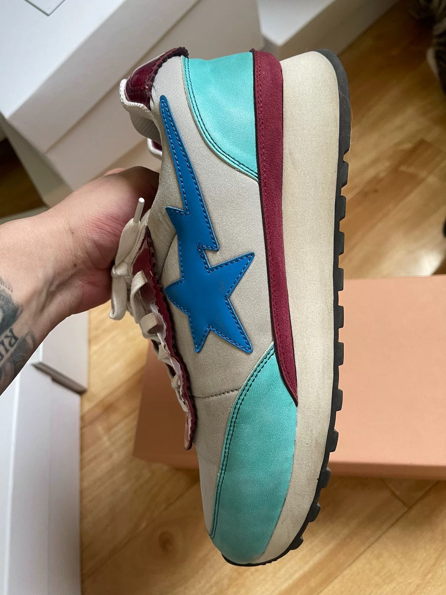 Bape Bape V-Sole Platform Sneakers Size US 9 / EU 42 - 3 Thumbnail