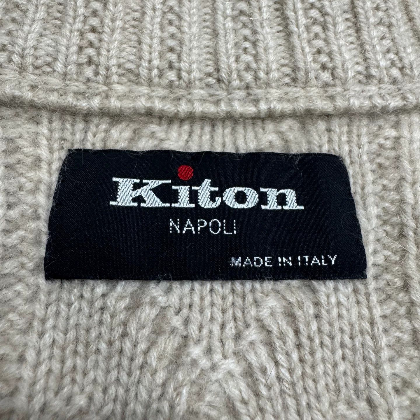 Kiton Kiton Vicuña Knit Cardigan Size US M / EU 48-50 / 2 - 2 Thumbnail