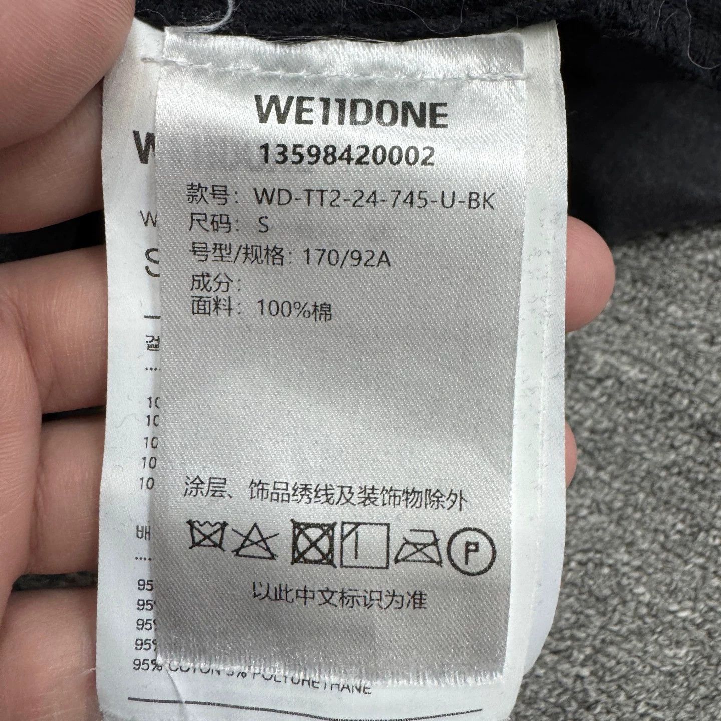 WE11DONE We11done Tie-Dye Gradient Long-Sleeve Size US S / EU 44-46 / 1 - 5 Thumbnail
