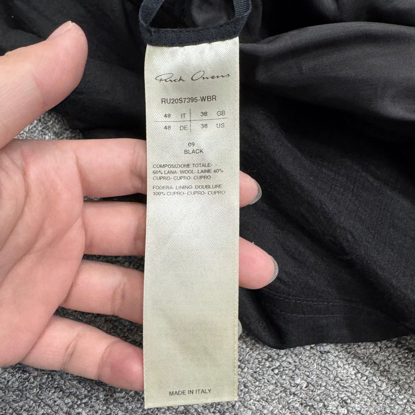 Rick Owens Rick Owens Linen Casual Pants Size US 32 / EU 48 - 3 Thumbnail