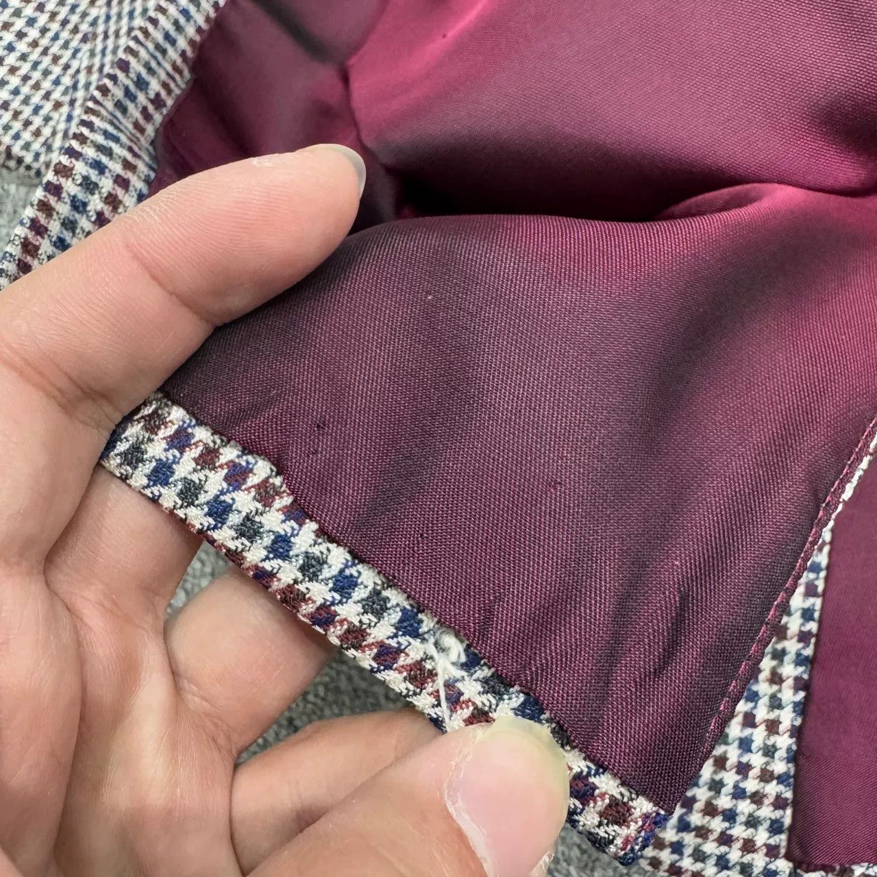 Giorgio Armani GIORGIO ARMANI Checked Blazer Size US M / EU 48-50 / 2 - 2 Thumbnail