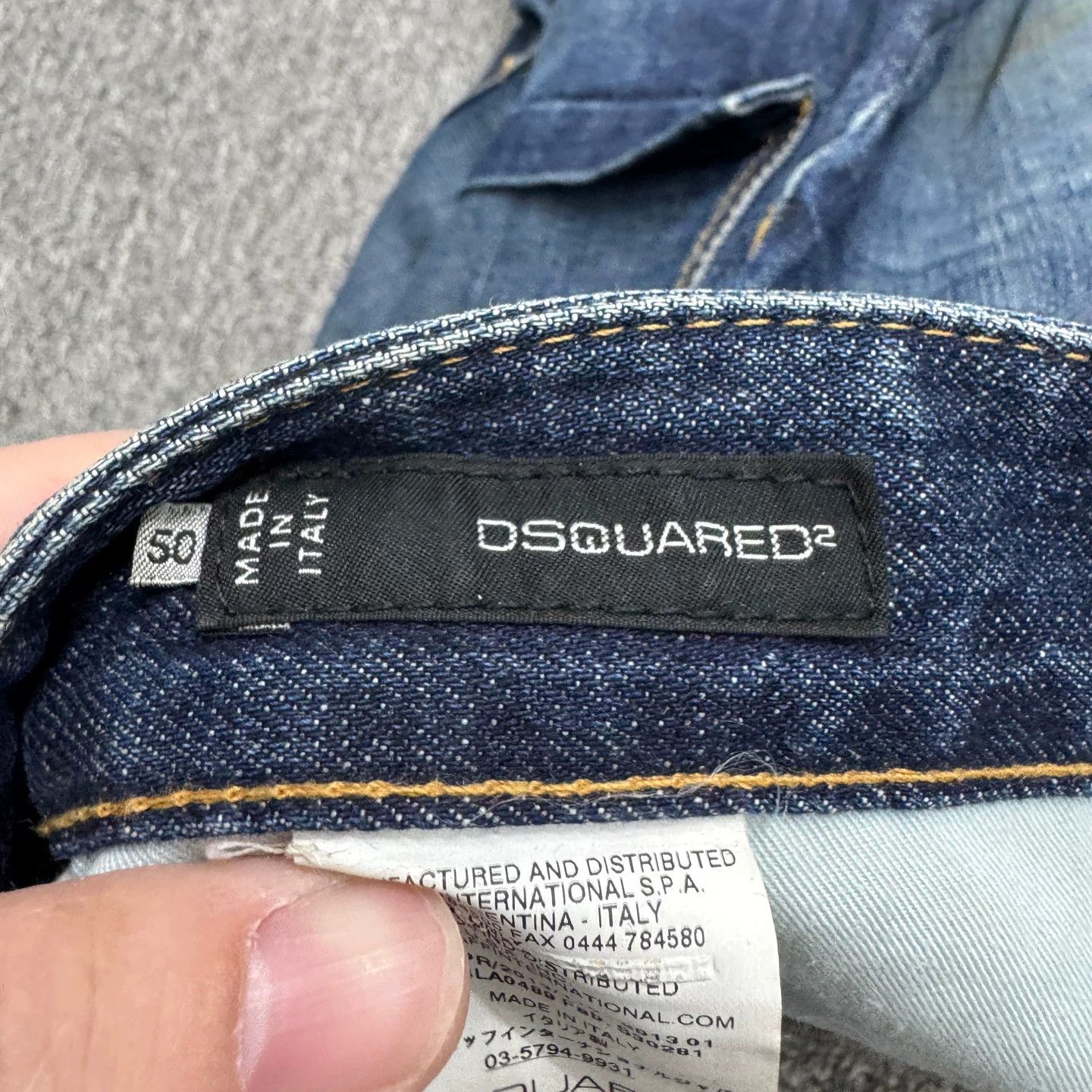 Dsquared2 DSQUARED2 Distressed Denim Jeans Size US 34 / EU 50 - 2 Thumbnail