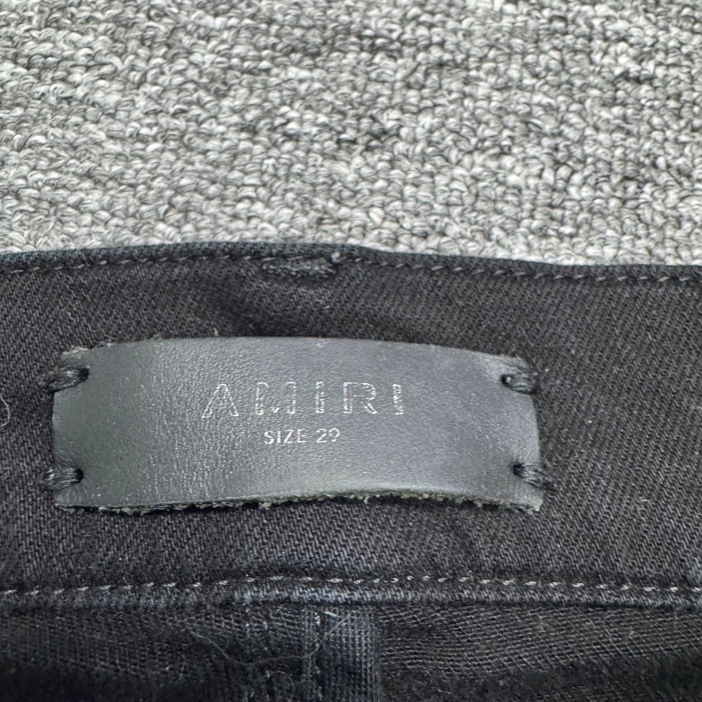 Amiri AMIRI Black Diamond Distressed Jeans Size US 29 - 3 Thumbnail