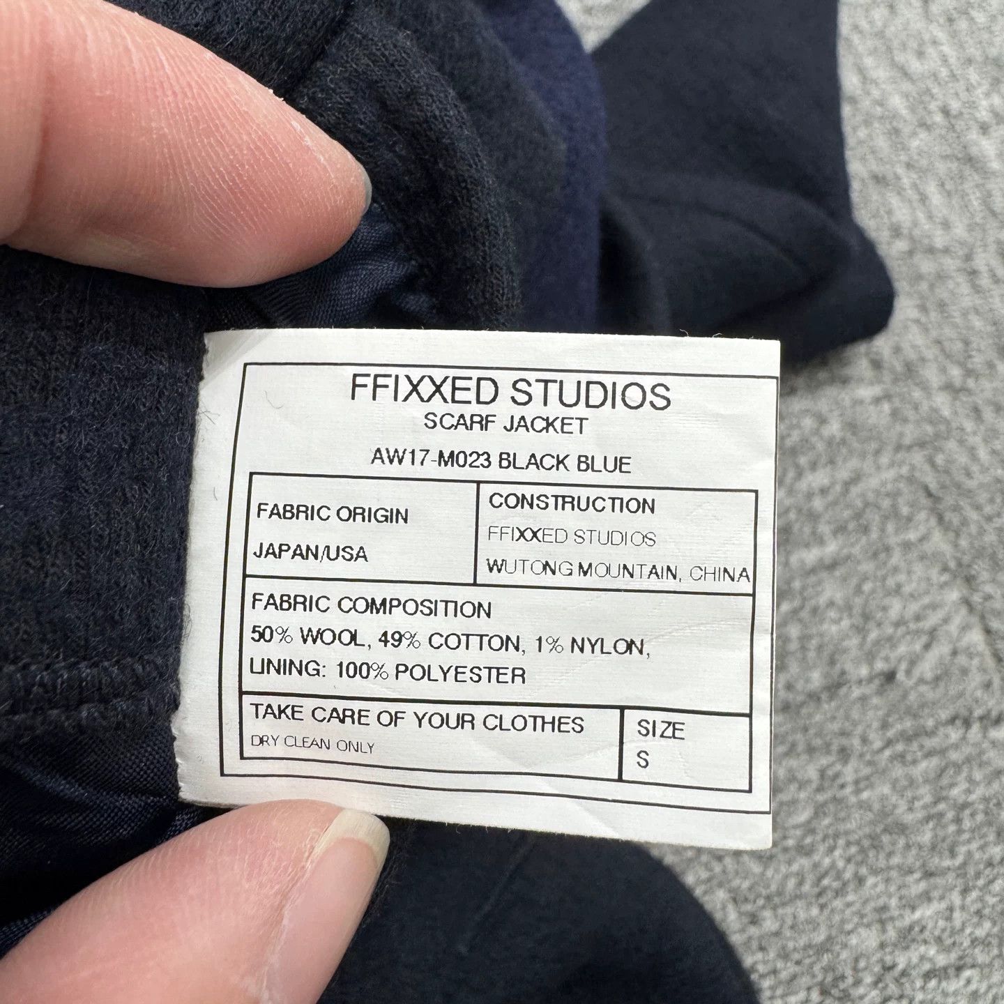 FFIXXED STUDIOS FFIXXED STUDIOS Fur Collar Wool Coat Size US S / EU 44-46 / 1 - 4 Thumbnail