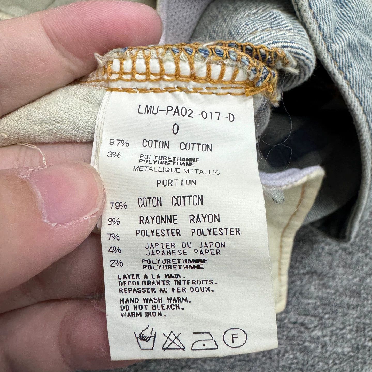 Mastermind Japan MasterMind Japan 10th Anniversary Washed Jeans Size US 26 / EU 42 - 2 Thumbnail