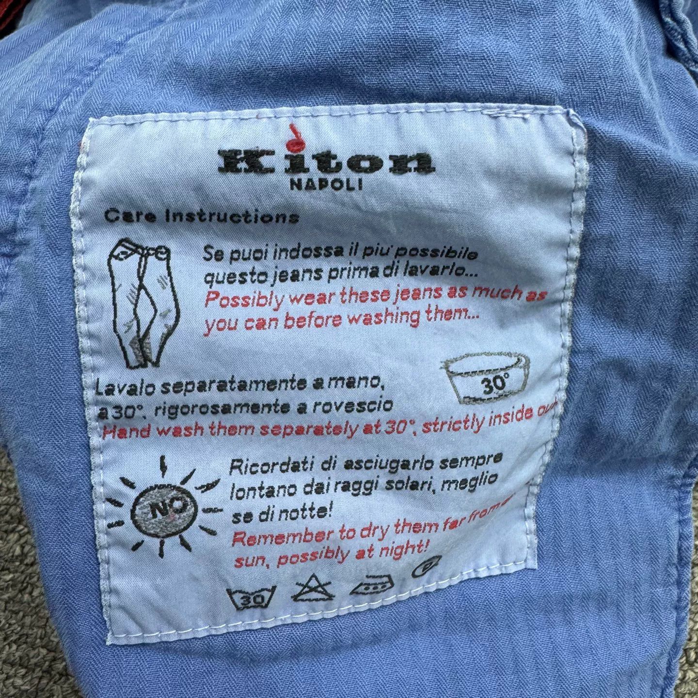 Kiton Kiton Corduroy Casual Pants Size US 36 / EU 52 - 4 Thumbnail