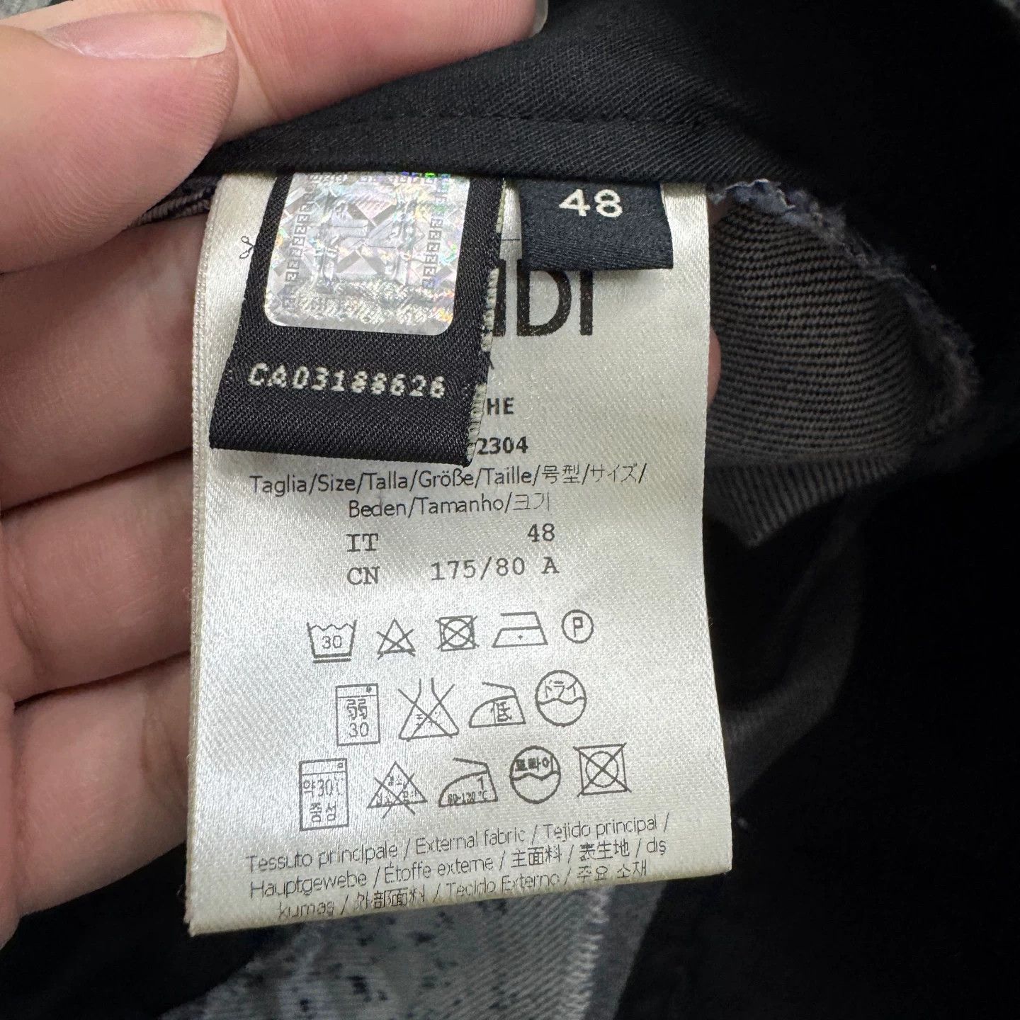 Fendi Fendi Tie-Dye Denim Jeans Size US 32 / EU 48 - 3 Thumbnail