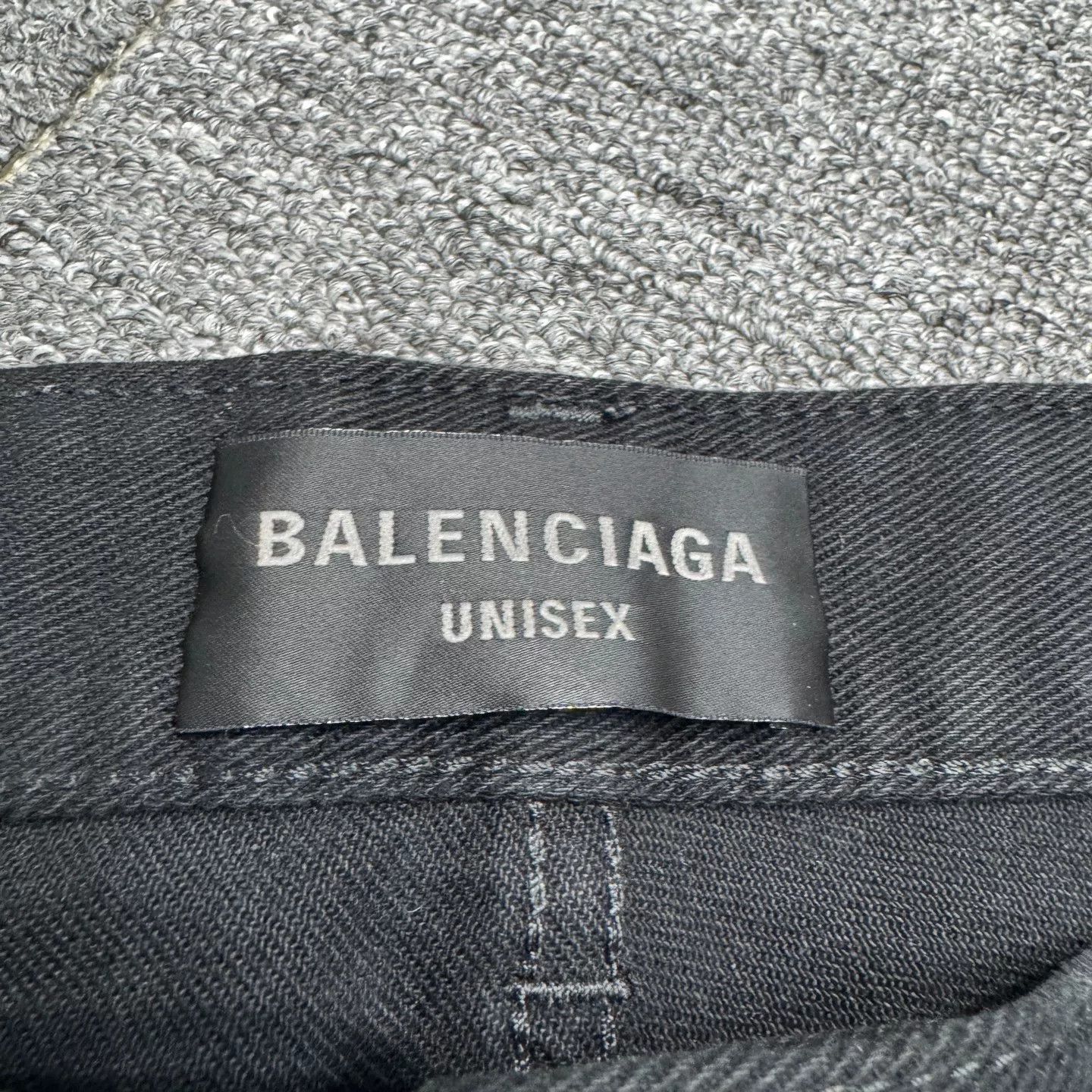 Balenciaga Balenciaga Wide-Leg Jeans Size 32" / US 10 / IT 46 - 3 Thumbnail
