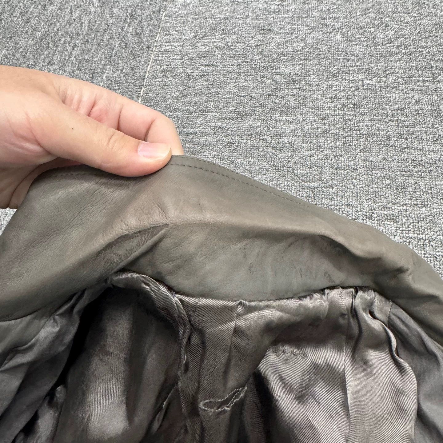 Rick Owens Rick Owens Leather Jacket Size 44 Size US S / EU 44-46 / 1 - 2 Thumbnail