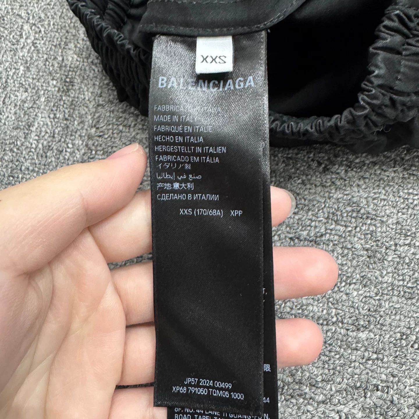 Balenciaga Balenciaga Solid Wide-Leg Casual Pants Size 22" - 3 Thumbnail