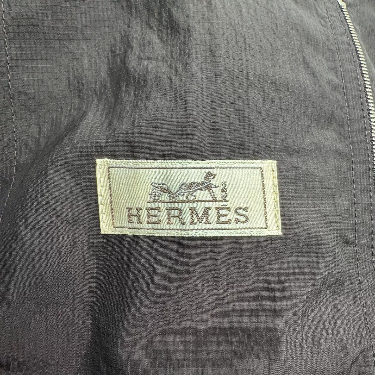 Hermes Hermes Dark Purple Windbreaker Size US M / EU 48-50 / 2 - 2 Thumbnail
