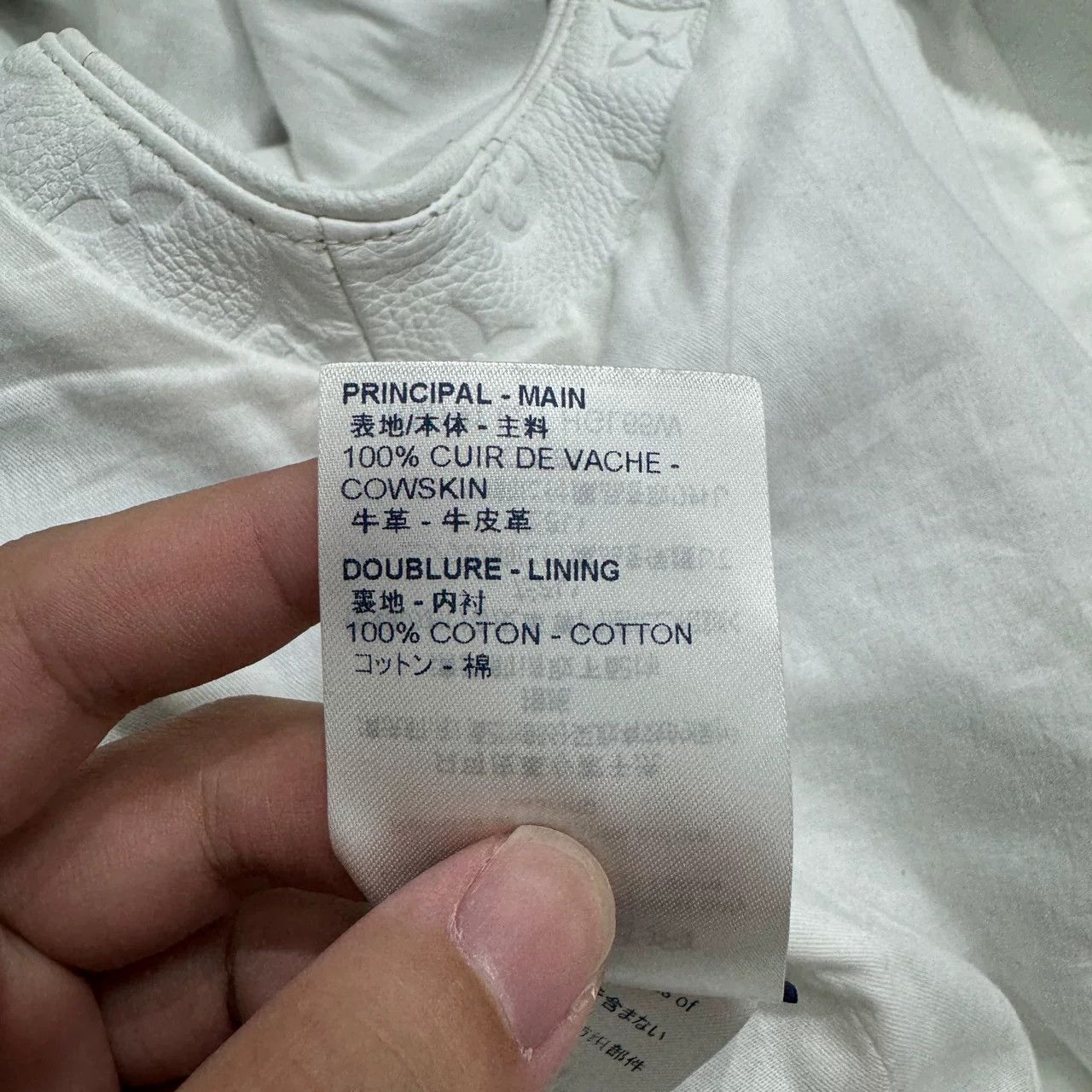 Louis Vuitton Louis Vuitton White Monogram Logo Vest Size US M / EU 48-50 / 2 - 6 Thumbnail