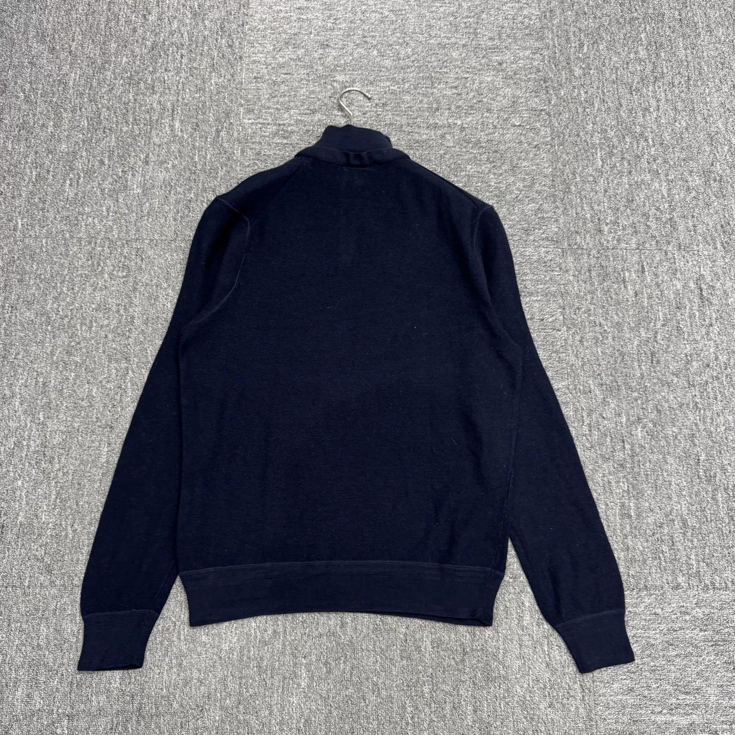 Ermenegildo Zegna Ermenegildo Zegna Zip Long Sleeve Polo Size US M / EU 48-50 / 2 - 5 Thumbnail