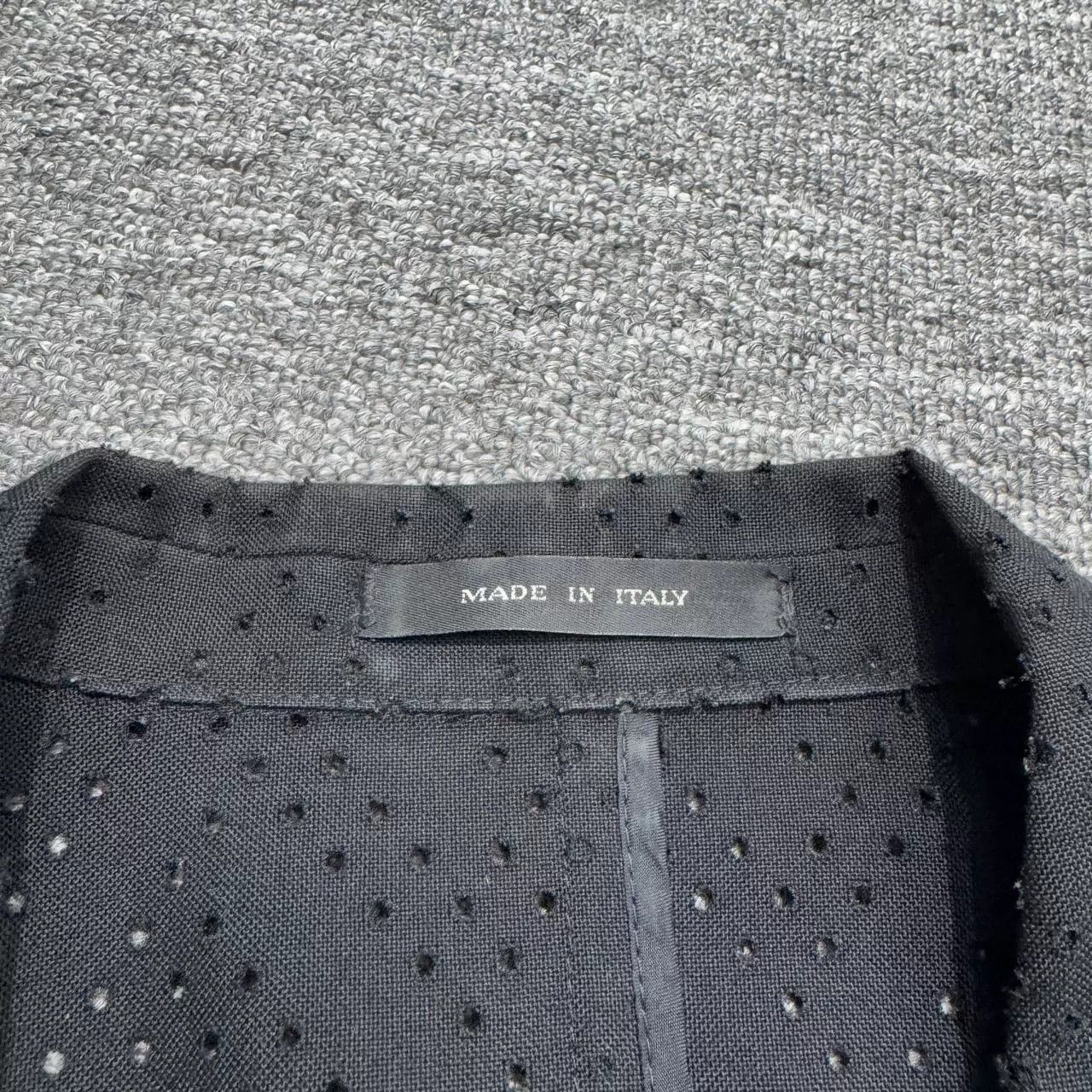 Emporio Armani EMPORIO ARMANI Hollow-out Blazer Size US S / EU 44-46 / 1 - 3 Thumbnail
