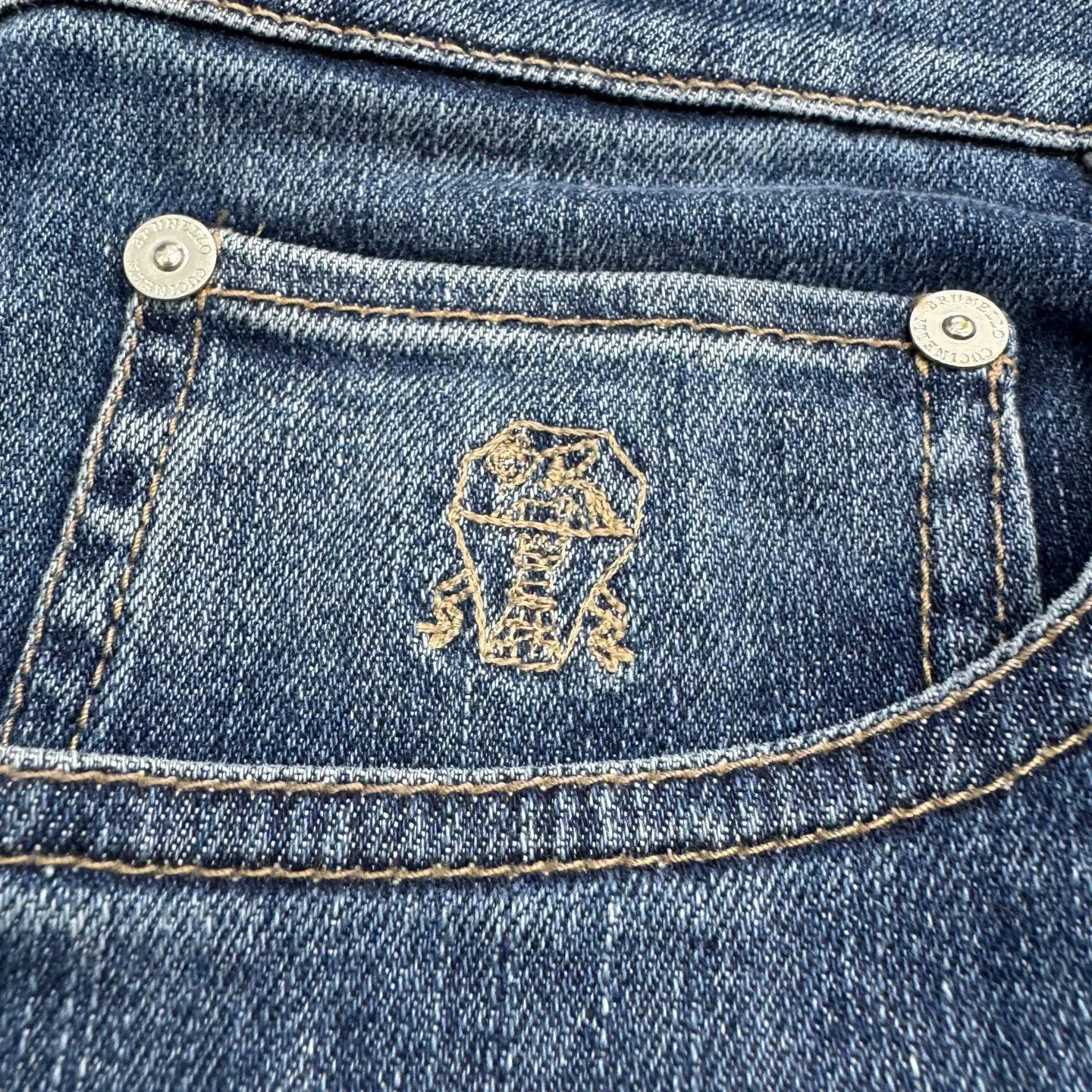 Brunello Cucinelli Brunello Cucinelli Distressed Jeans Size US 28 / EU 44 - 2 Thumbnail