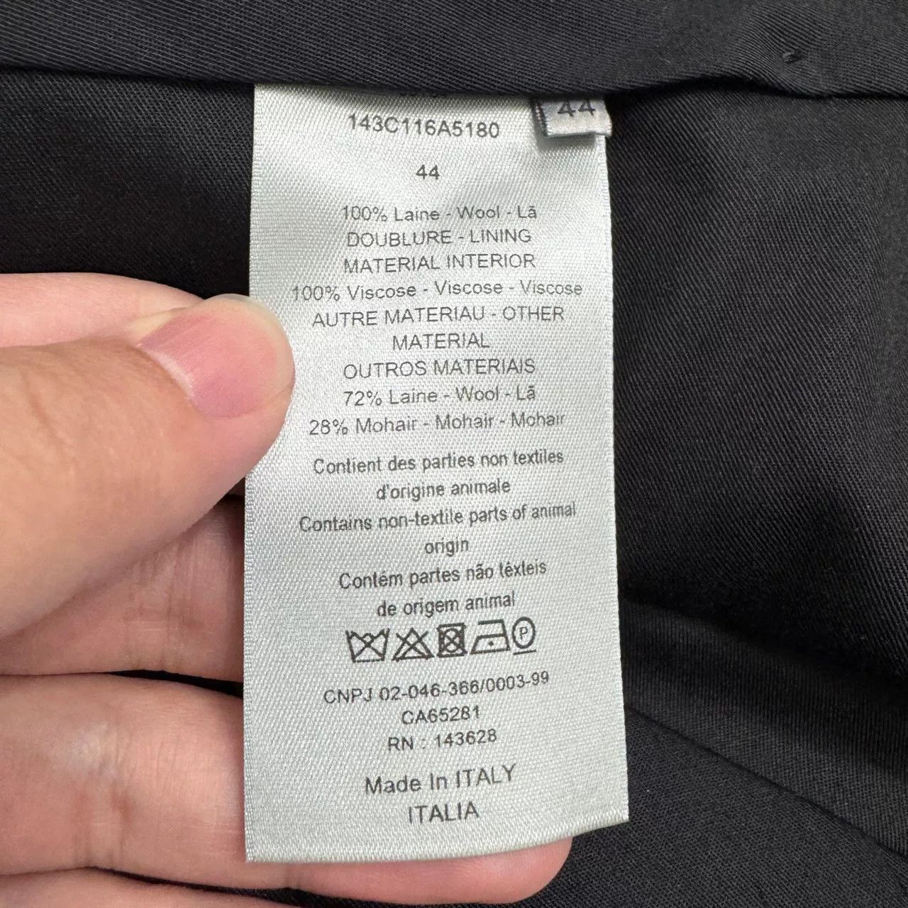 Dior Dior Court Style Casual Pants Size 42" / US 20 - 3 Thumbnail