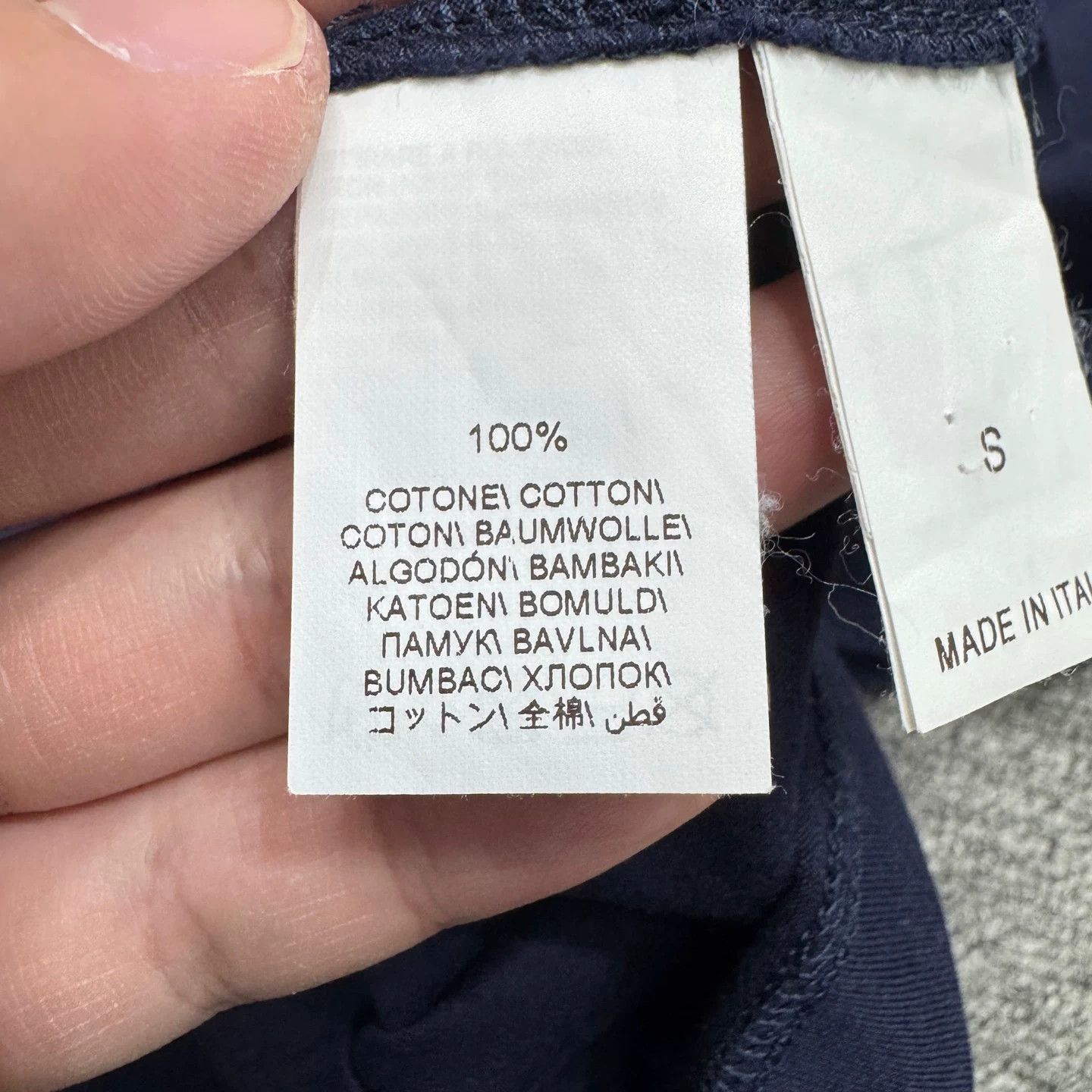 Brunello Cucinelli Brunello Cucinelli Striped Collar Short Sleeve Size US S / EU 44-46 / 1 - 3 Thumbnail