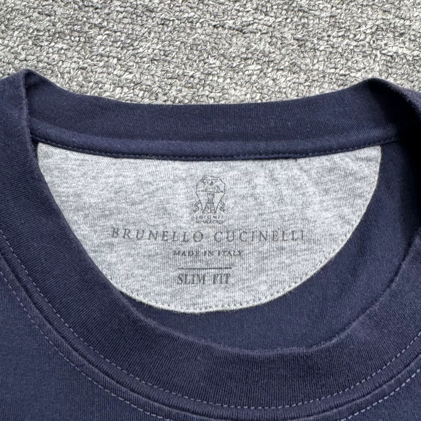 Brunello Cucinelli Brunello Cucinelli Striped Short-Sleeve Top Size US S / EU 44-46 / 1 - 2 Thumbnail